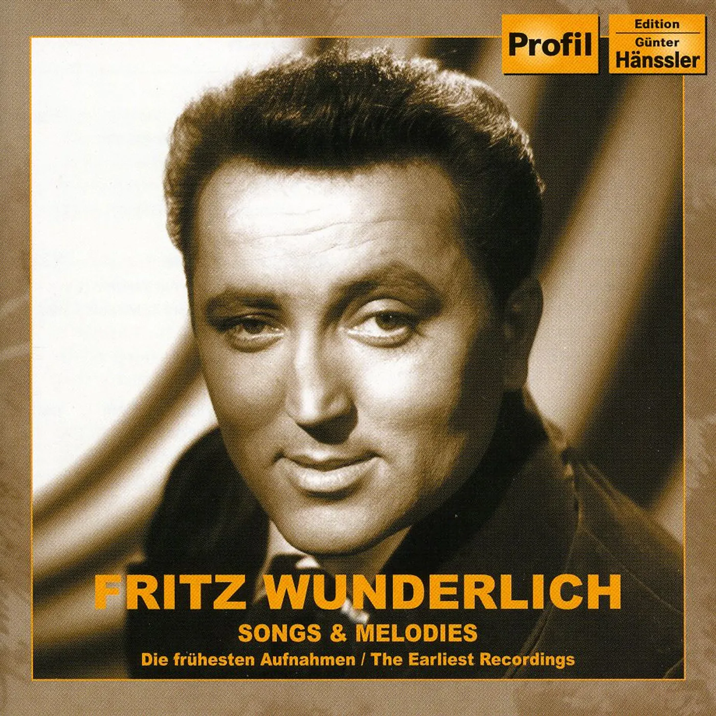 Fritz Wunderlich SONGS & MELODIES: EARLIEST RECORDINGS CD