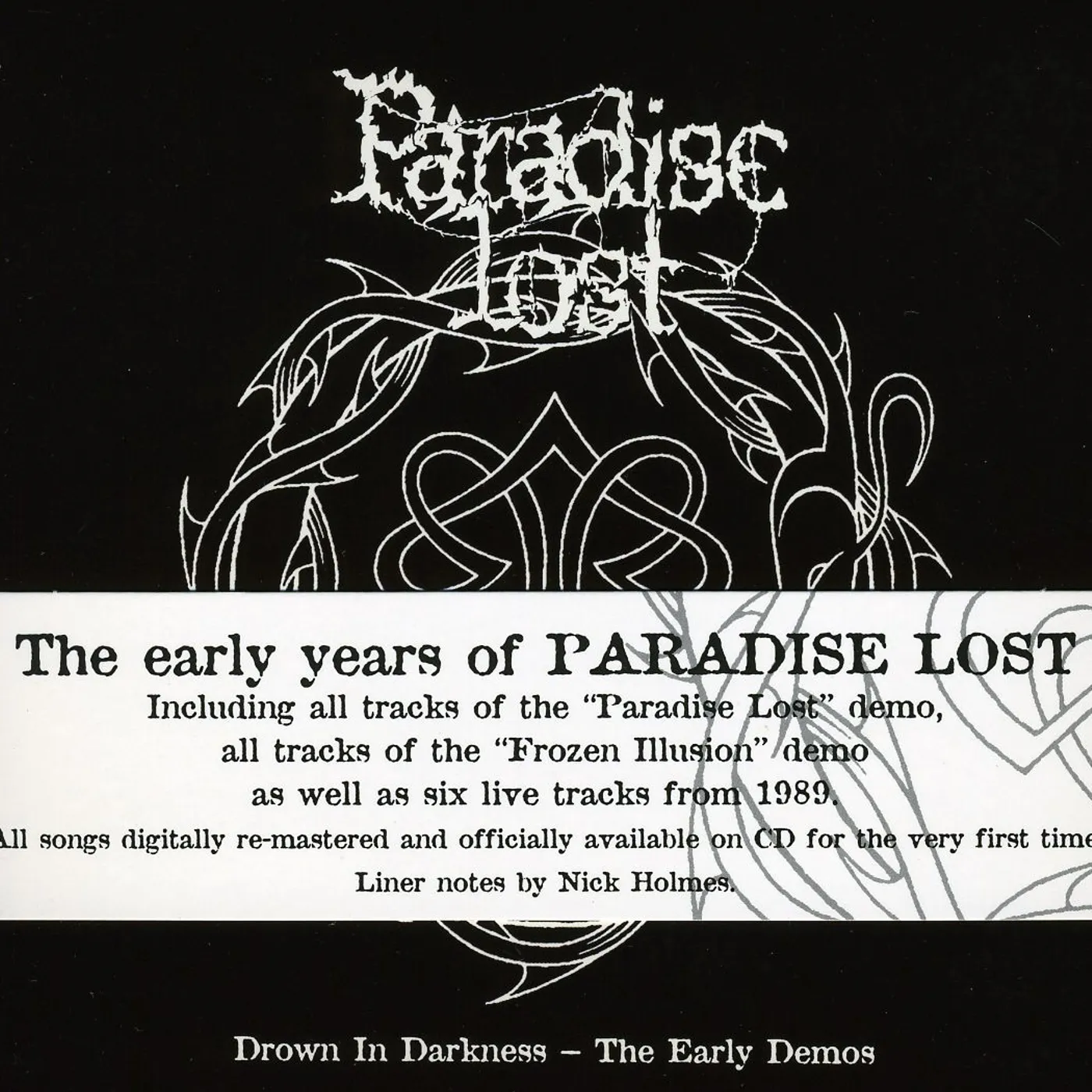 Paradise Lost DROWN IN DARKNESS CD