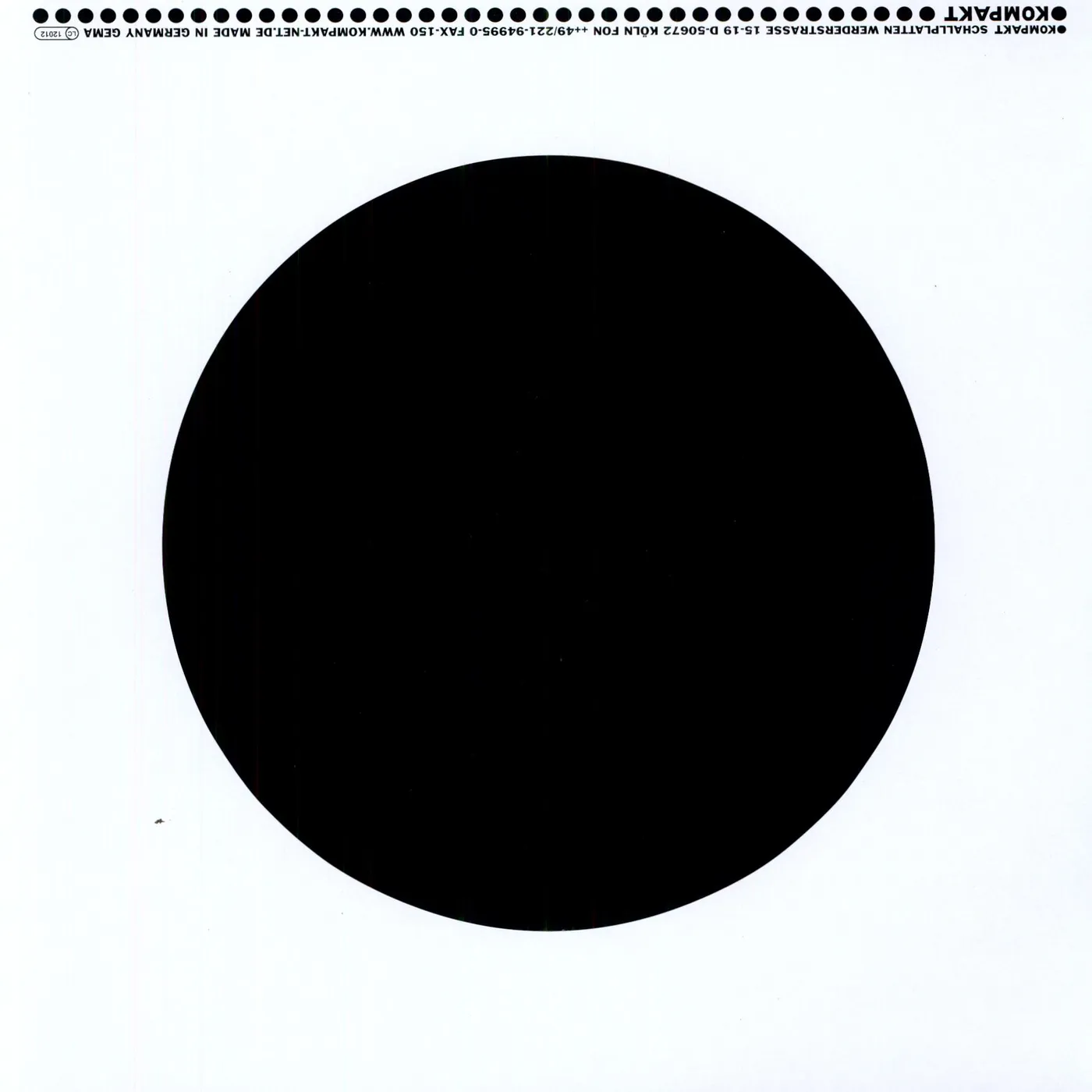 Matias Aguayo Walter Neff Vinyl Record