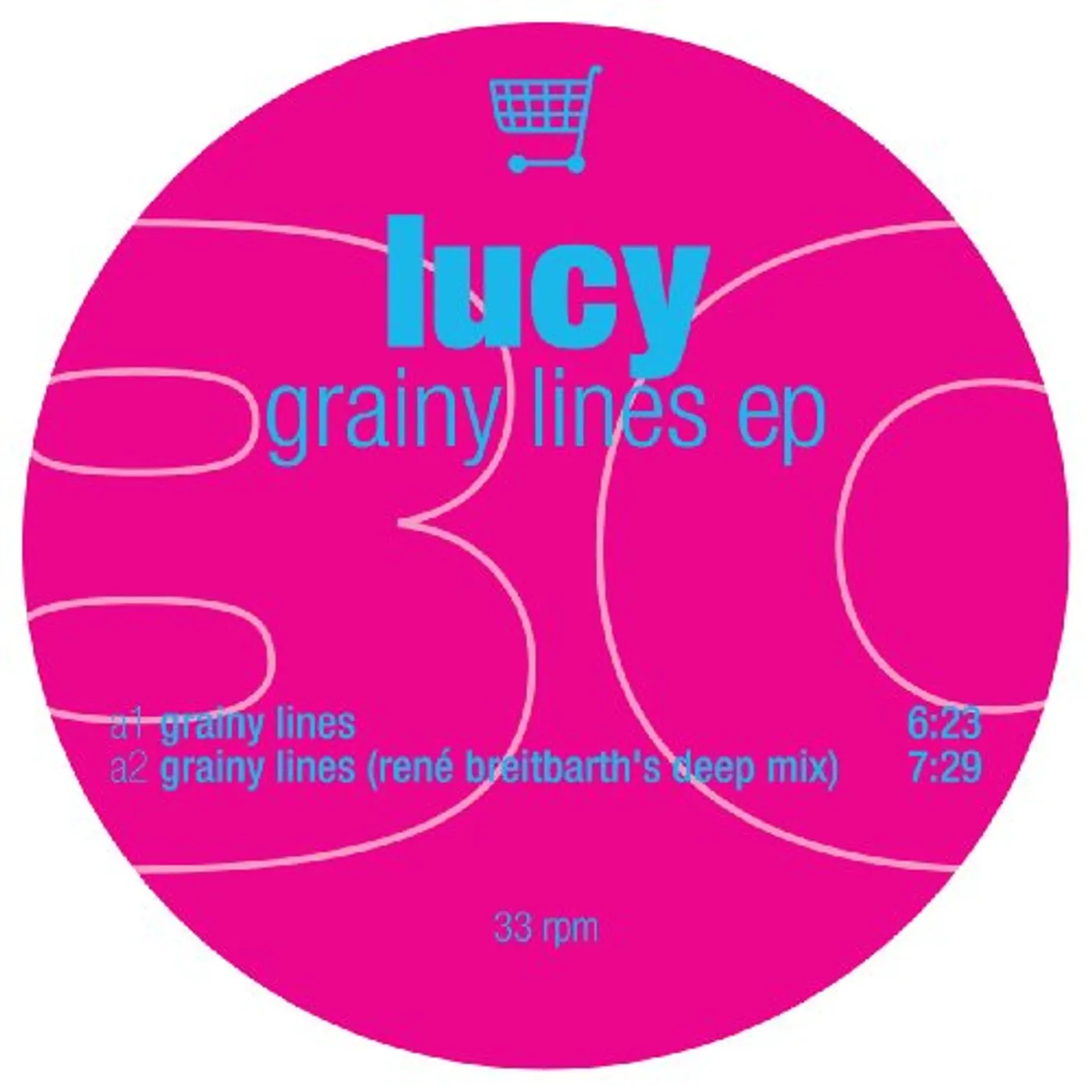 Lucy GRAINY LINES Vinyl Record