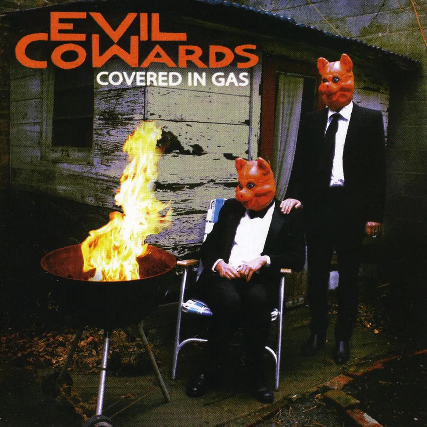 Evil Cowards COVERED IN GAS CD