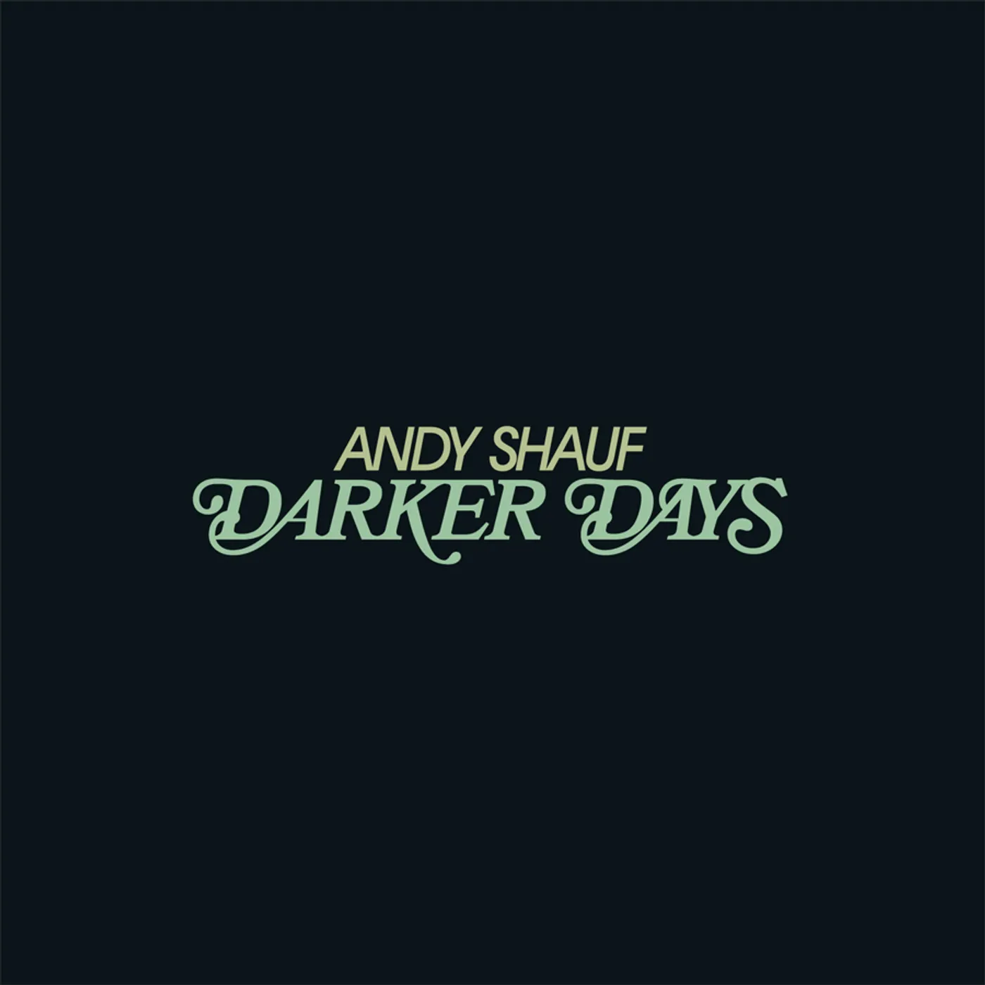 Andy Shauf DARKER DAYS CD