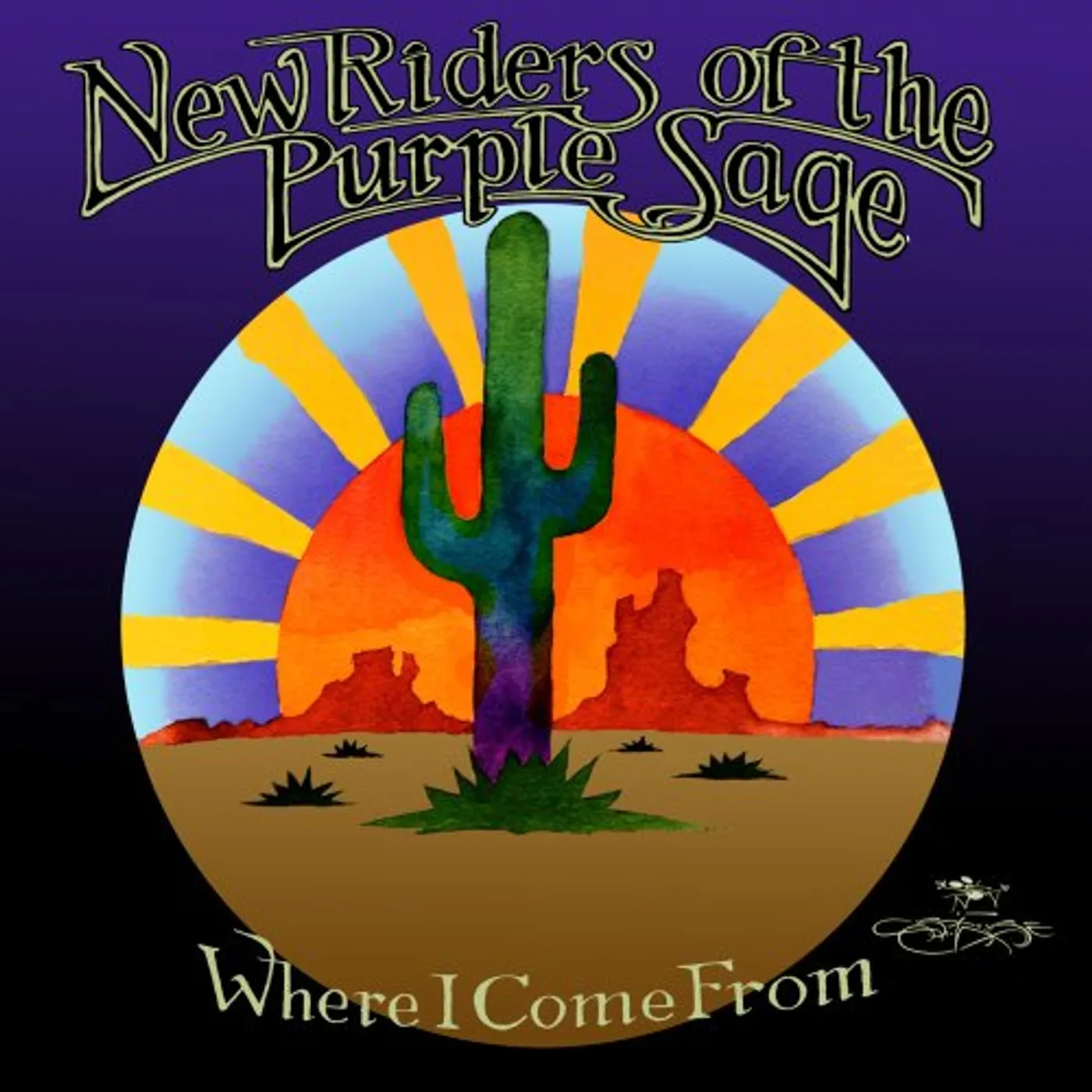 New Riders of the Purple Sage WHERE I COME FROM CD