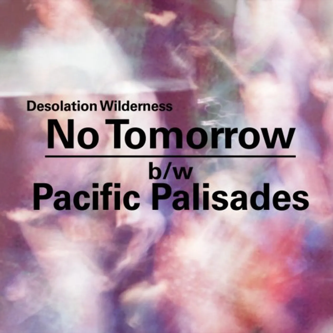 Desolation Wilderness NO TOMORROW / PACIFIC PALISADES Vinyl Record