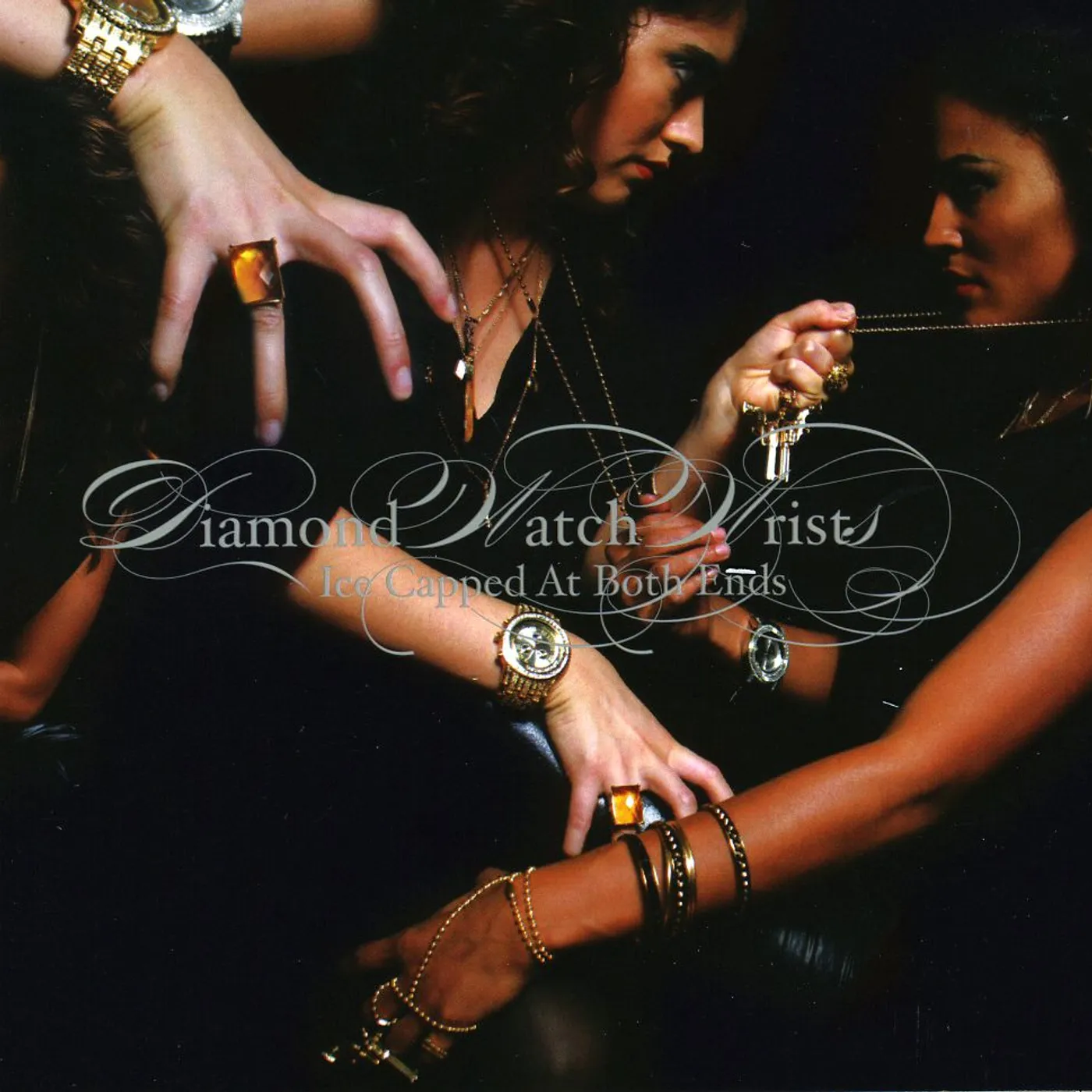 Diamond Watch Wrists ICE CAPPED AT BOTH ENDS CD