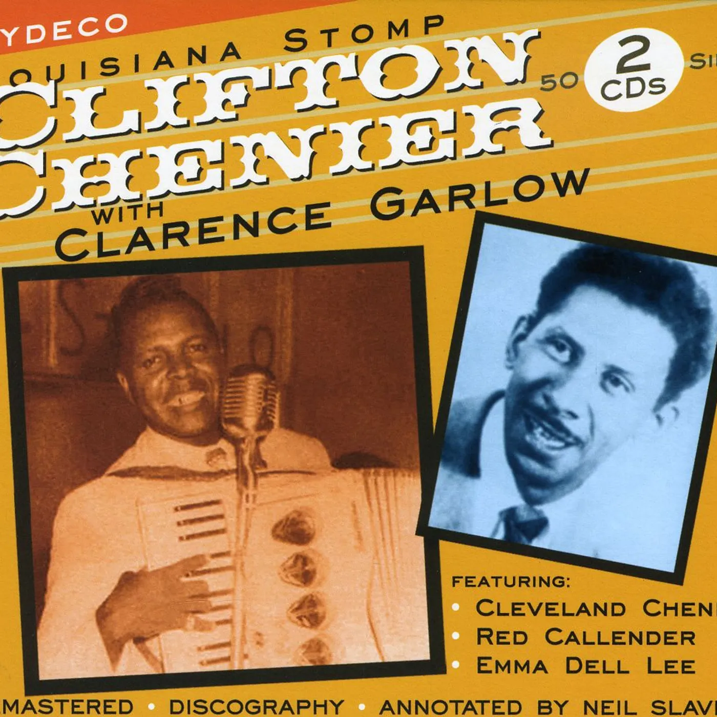 LOUISIANA STOMP-CLIFTON CHENIER WITH CLARENCE CD