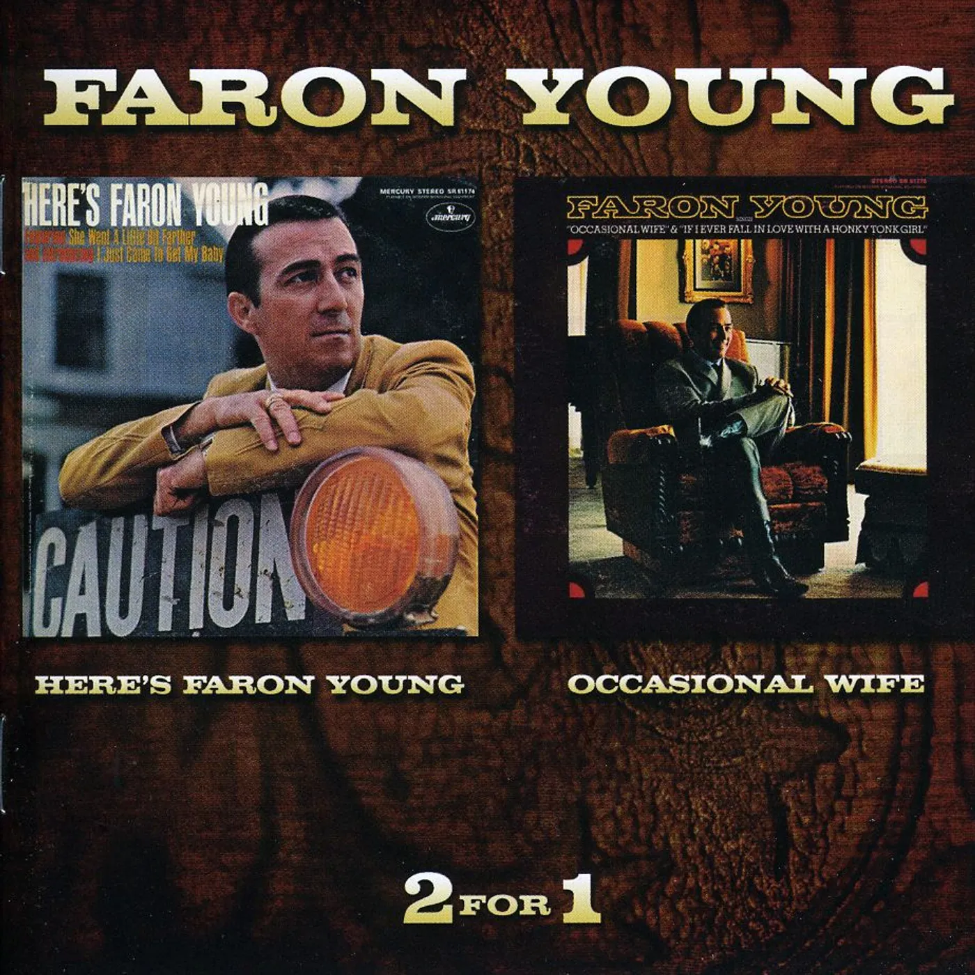 HERE'S FARON YOUNG / OCCASIONAL WIFE CD