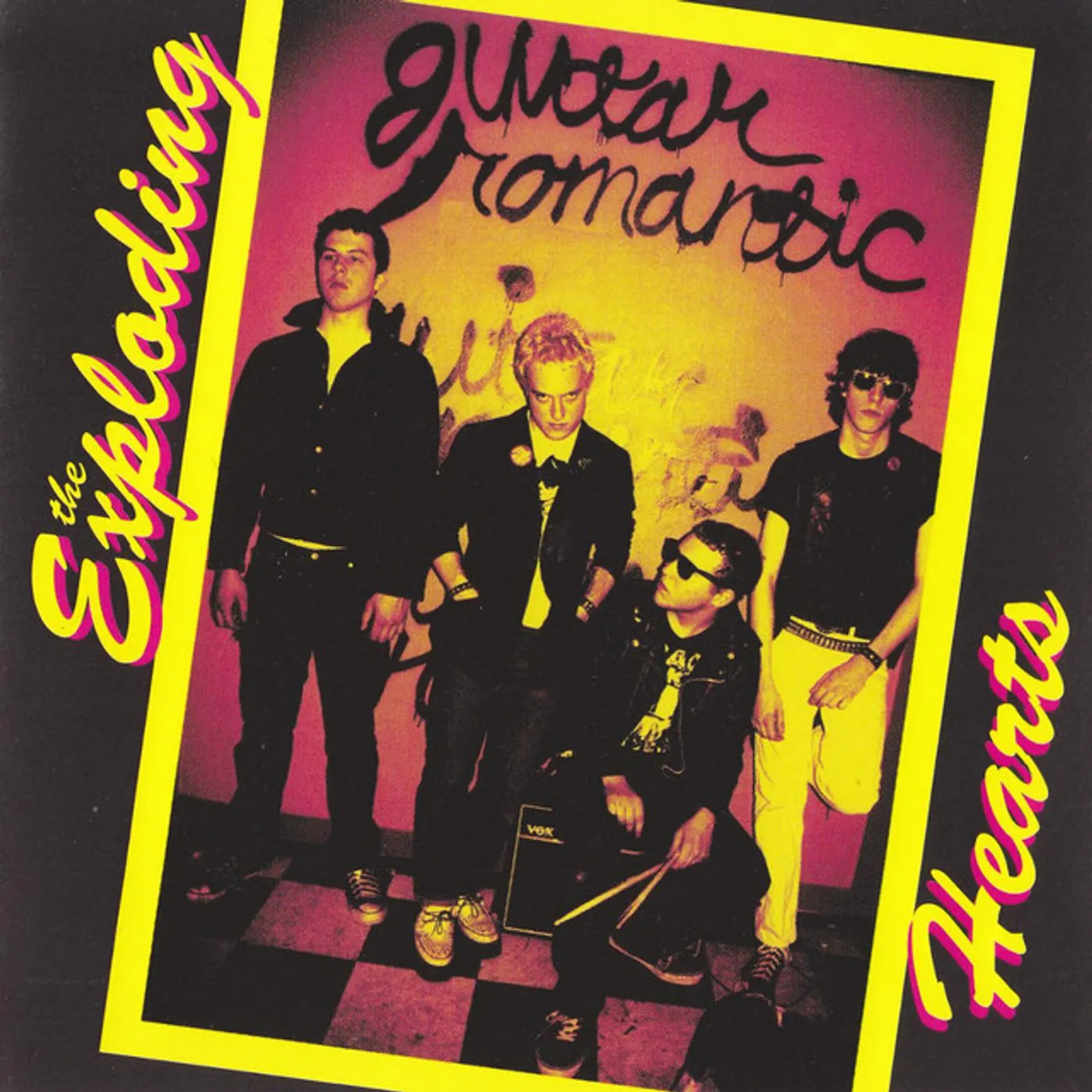 The Exploding Hearts Guitar Romantic Vinyl Record