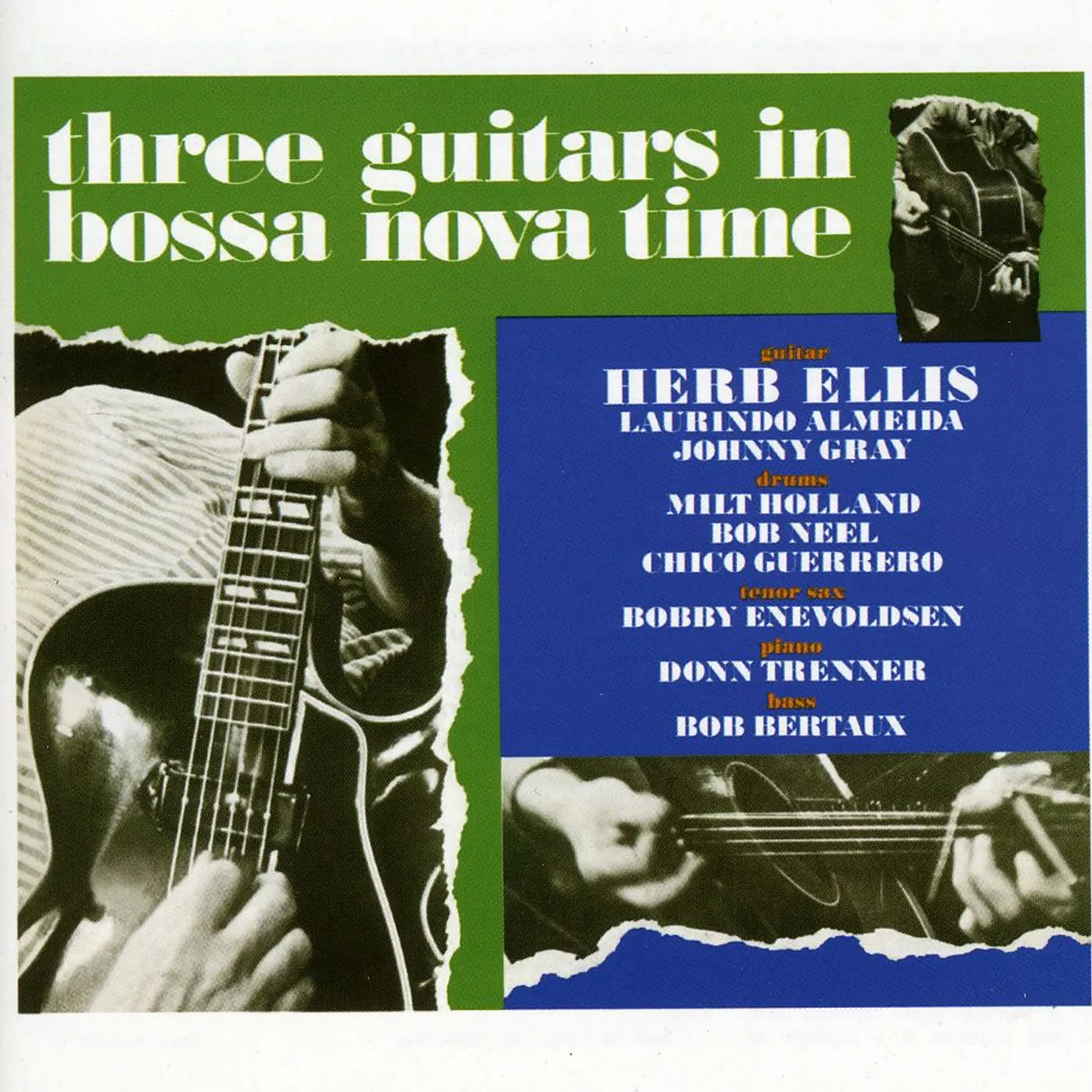 Herb Ellis THREE GUITARS IN BOSSA NOVA TIME CD