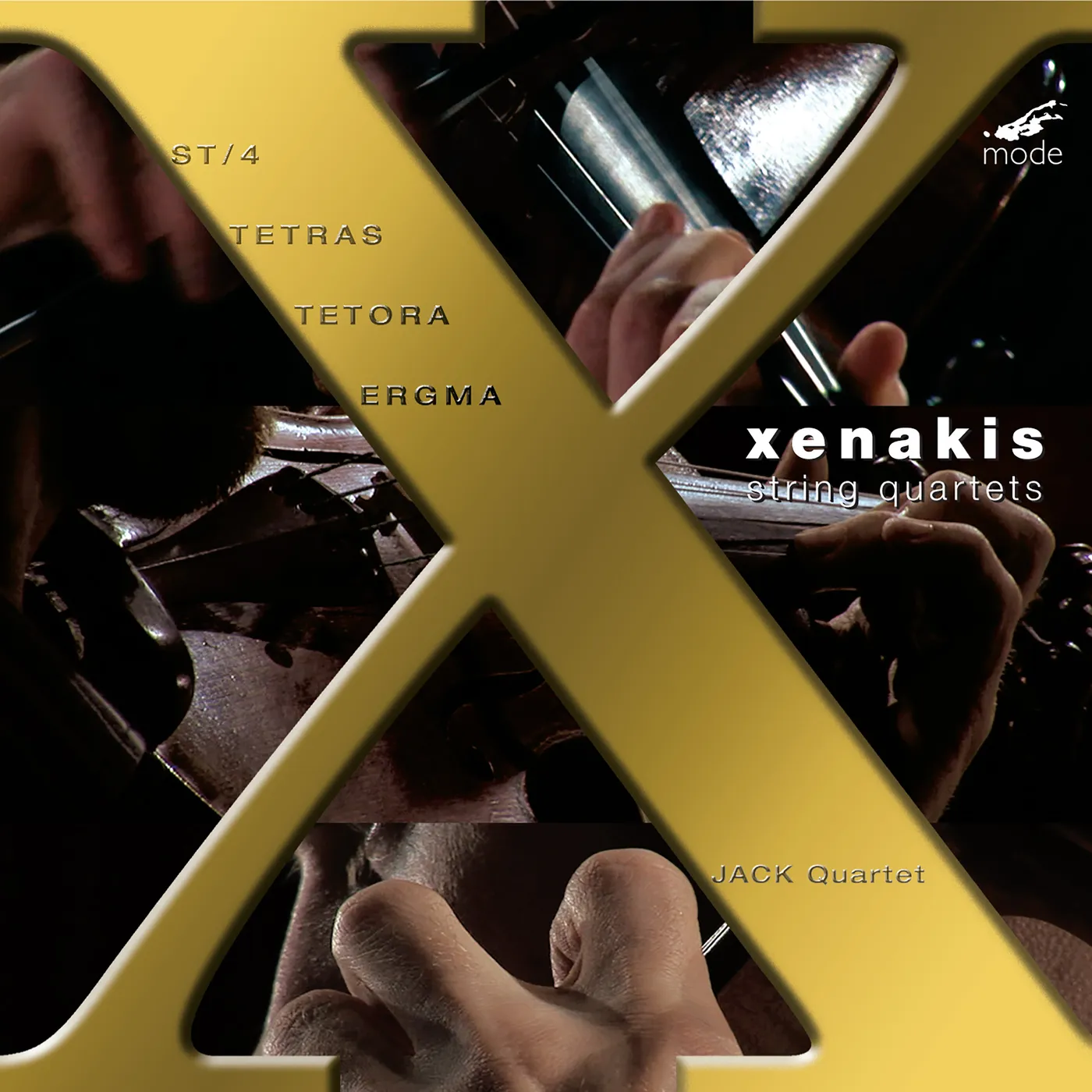 Iannis Xenakis STRING QUARTETS: JACK QUARTET CD