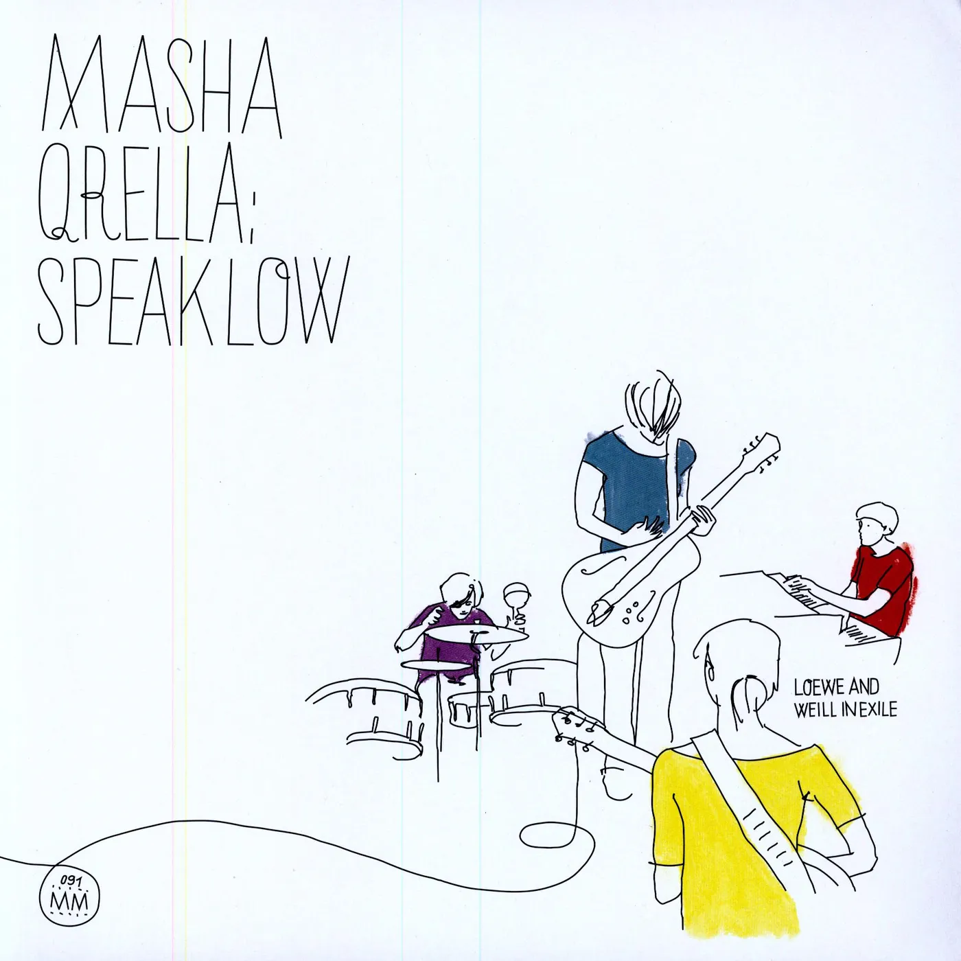 Masha Qrella SPEAK LOW: LOEWE & WEILL IN EXILE Vinyl Record