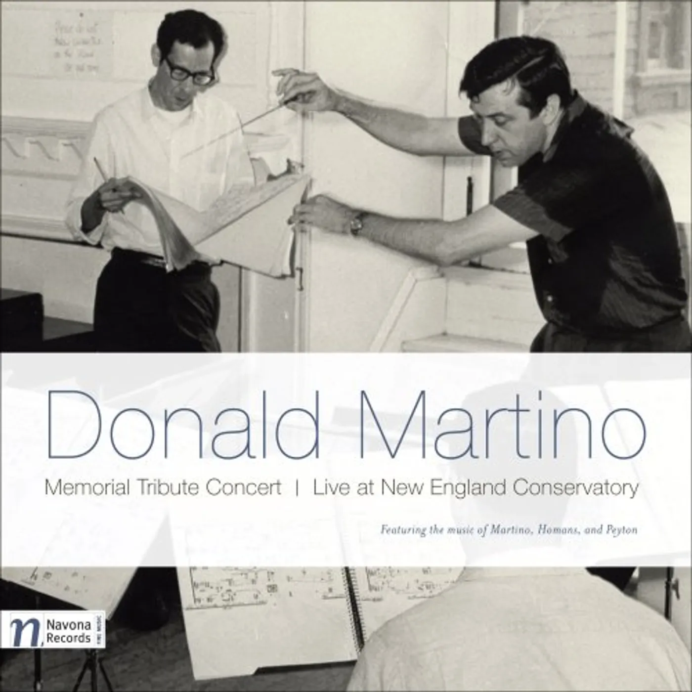 Donald Martino MEMORIAL TRIBUTE CONCERT: LIVE AT NEW ENGLAND CD