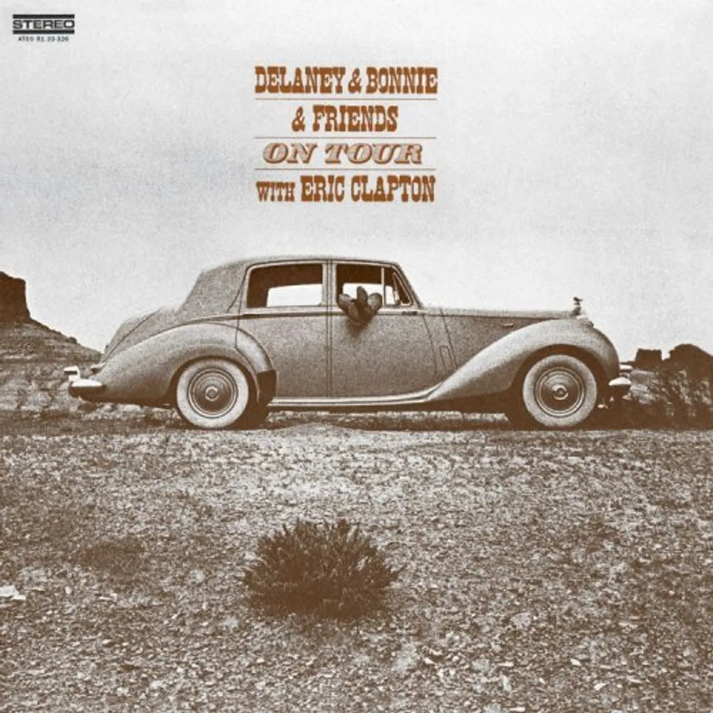 Delaney & Bonnie ON TOUR WITH ERIC CLAPTON Vinyl Record - 180 Gram Pressing