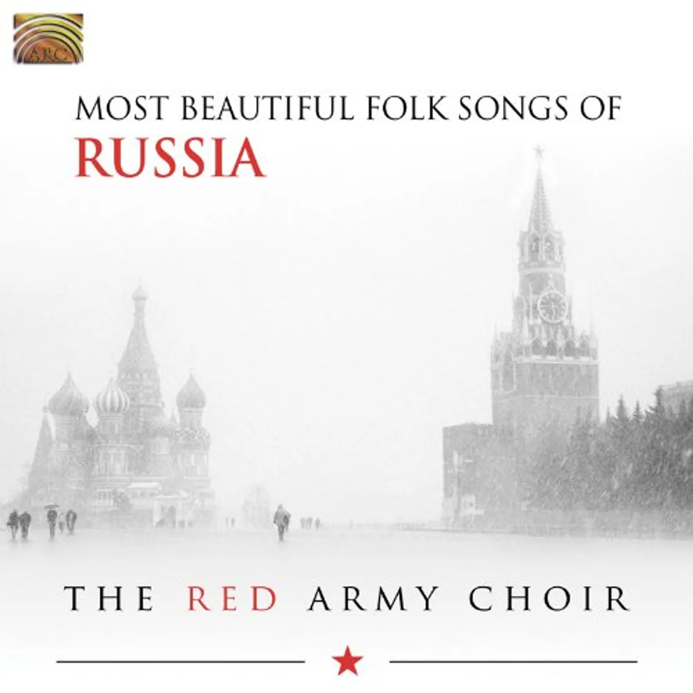 The Red Army Choir MOST BEAUTIFUL FOLK SONGS OF RUSSIA CD