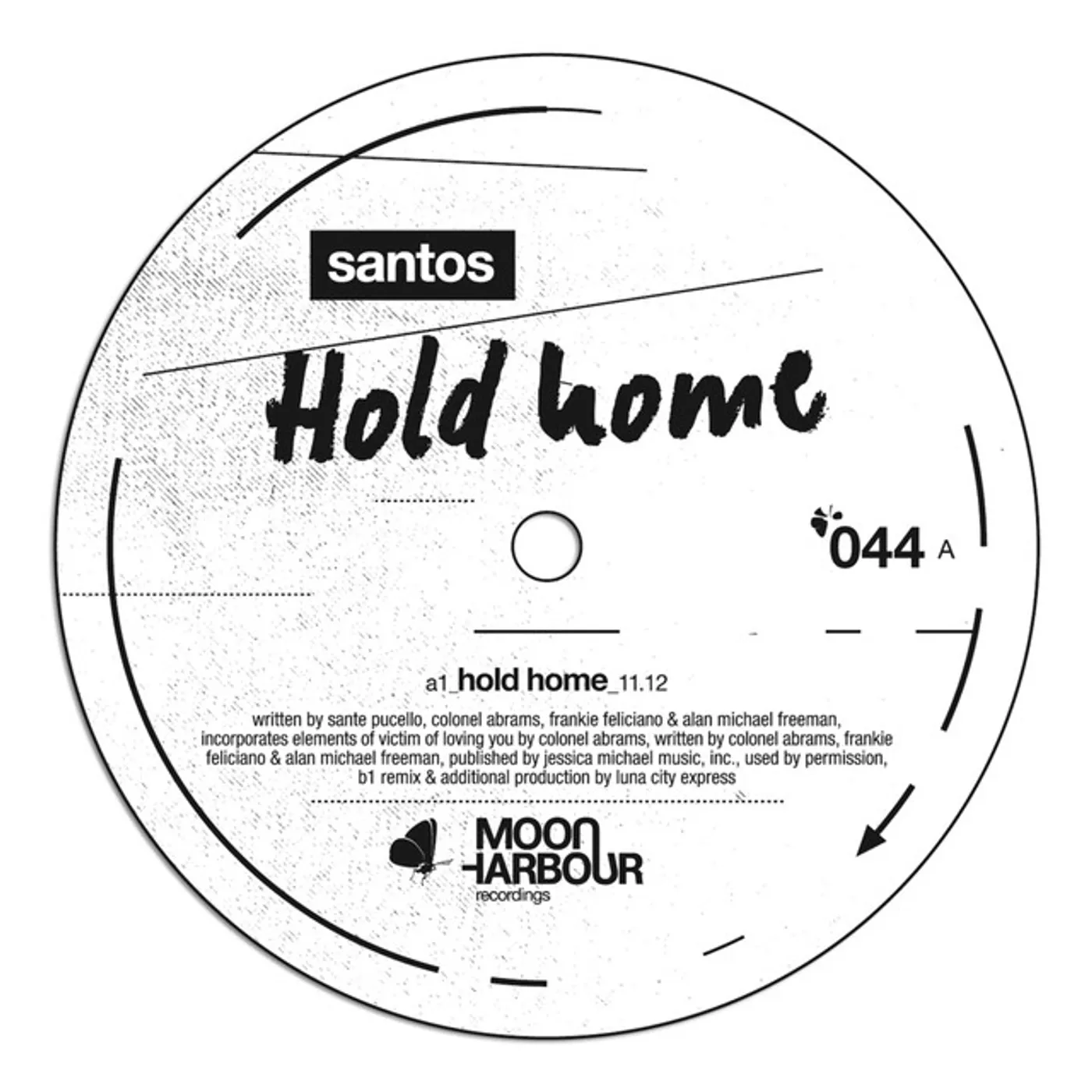 Santos Hold Home Vinyl Record