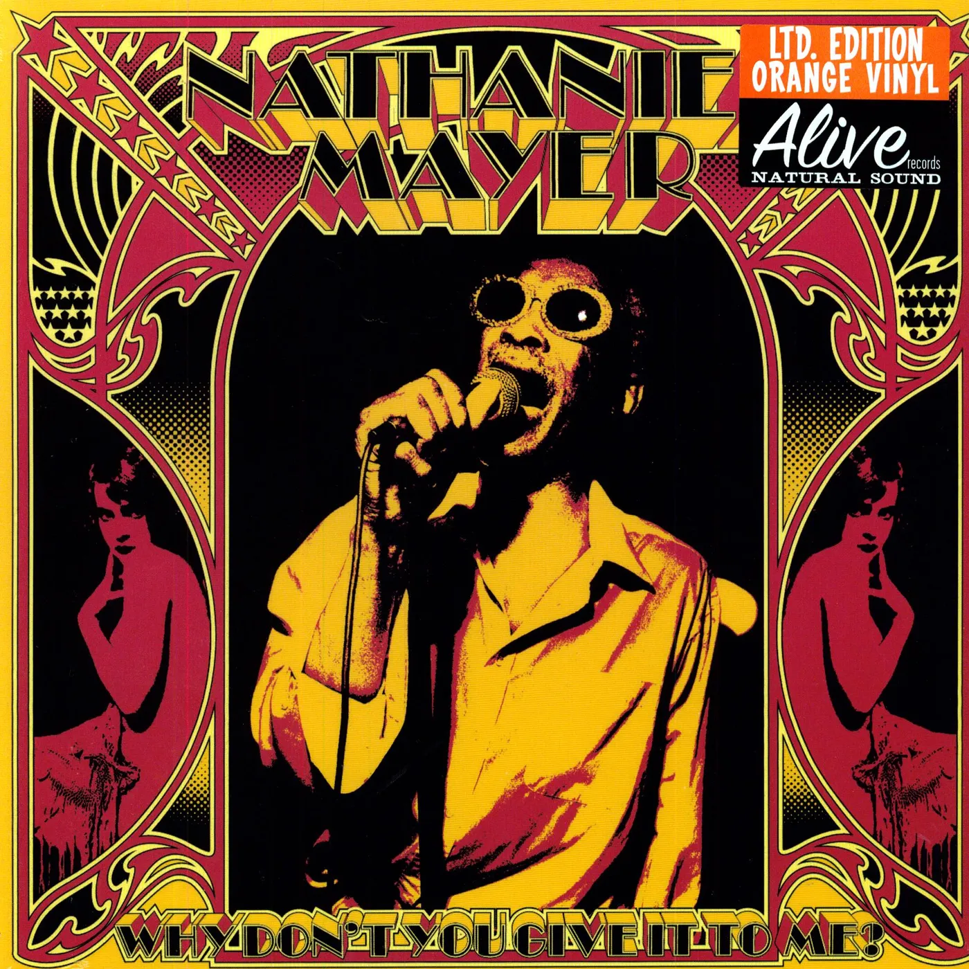 Nathaniel Mayer WHY DON'T YOU GIVE IT TO ME Vinyl Record - Limited Edition