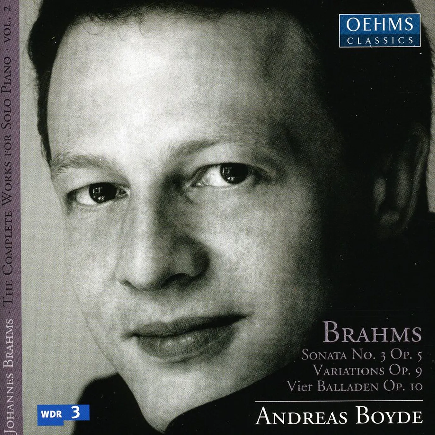 Johannes Brahms COMPLETE WORKS FOR SOLO PIANO CD