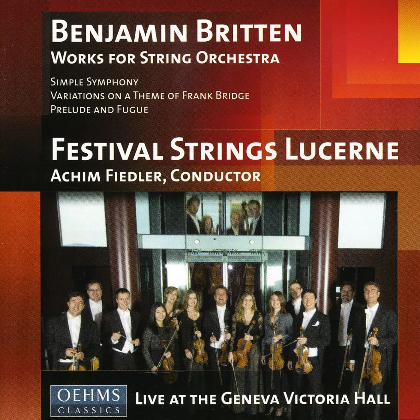 Britten WORKS FOR STRING ORCHESTRA CD