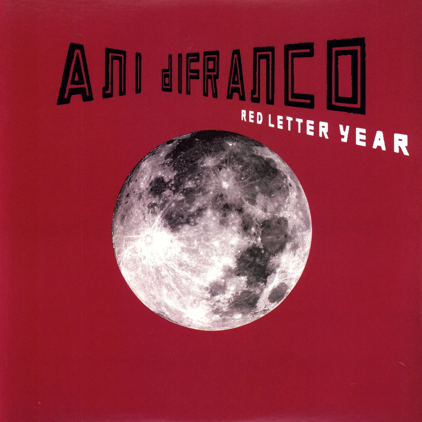 Ani DiFranco Red Letter Year Vinyl Record