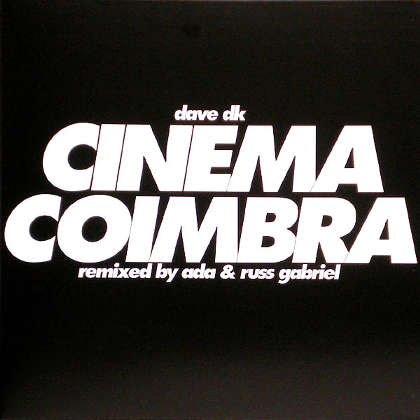 Dave DK Cinema Coimbra Vinyl Record