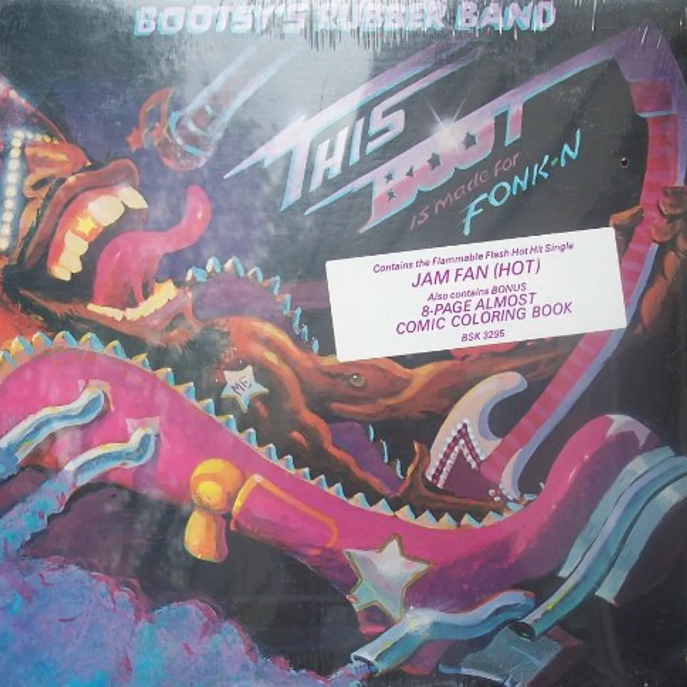 Bootsy's Rubber Band THIS BOOT IS MADE FOR FONK-N Vinyl Record