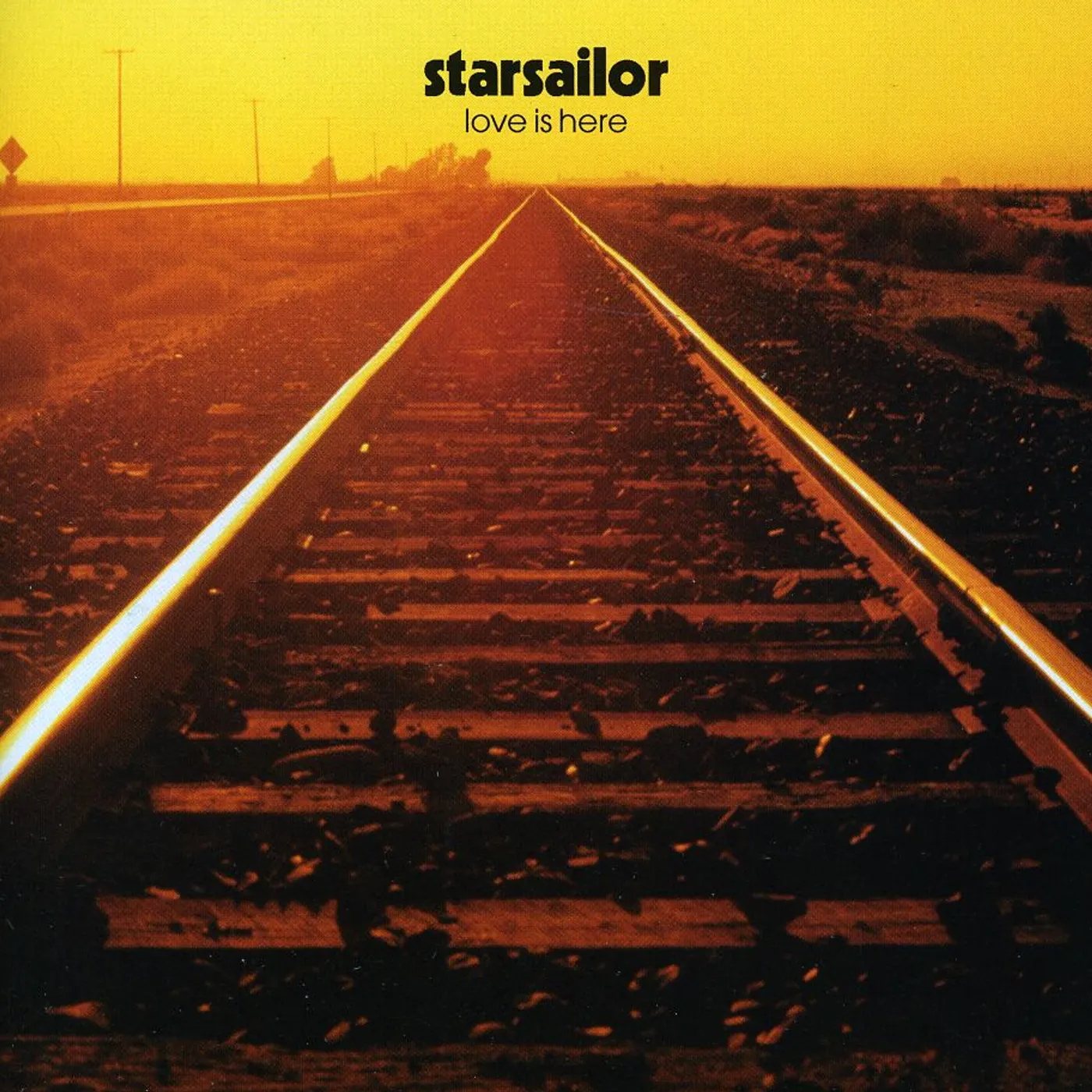 Starsailor LOVE IS HERE CD