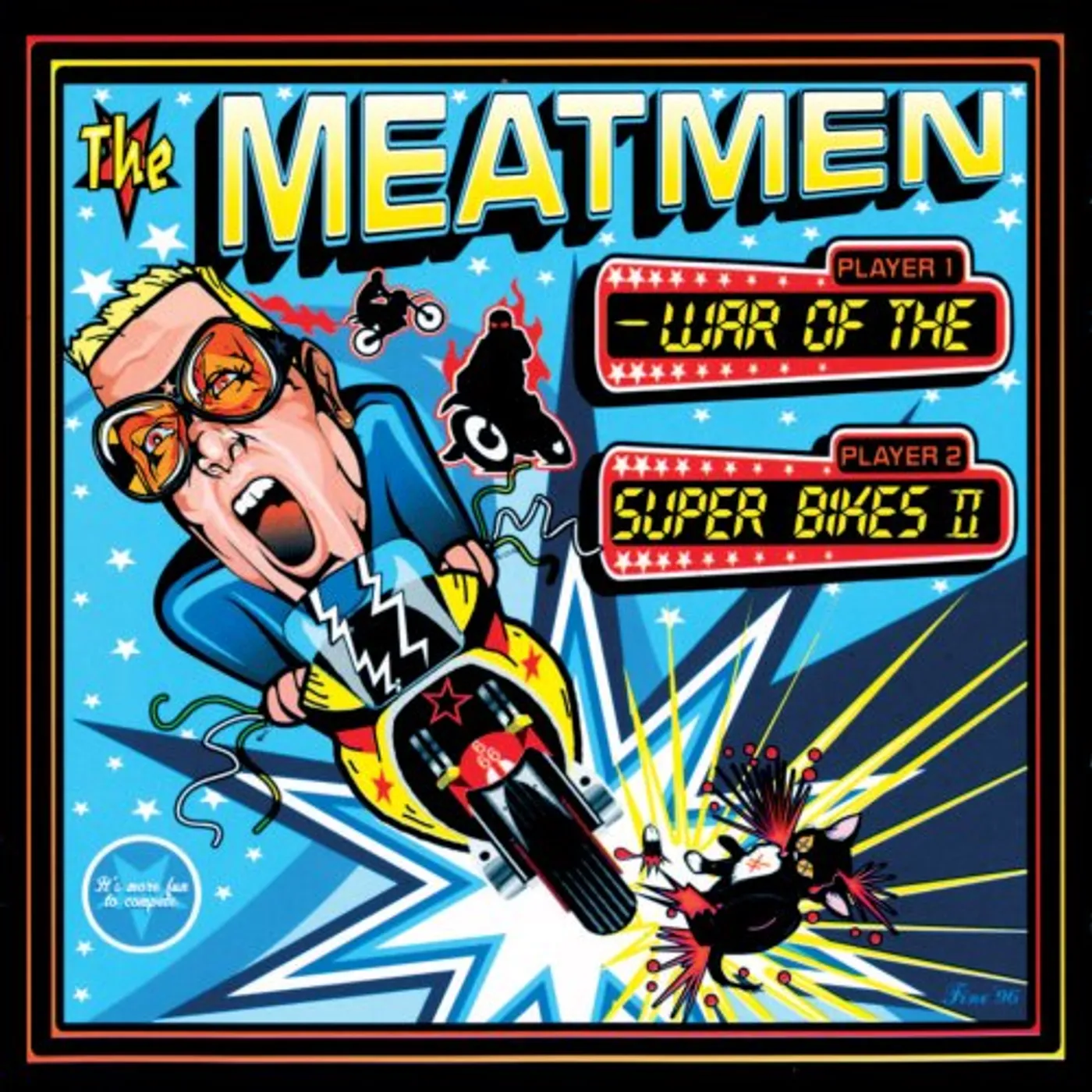The Meatmen WAR OF THE SUPERBIKES CD