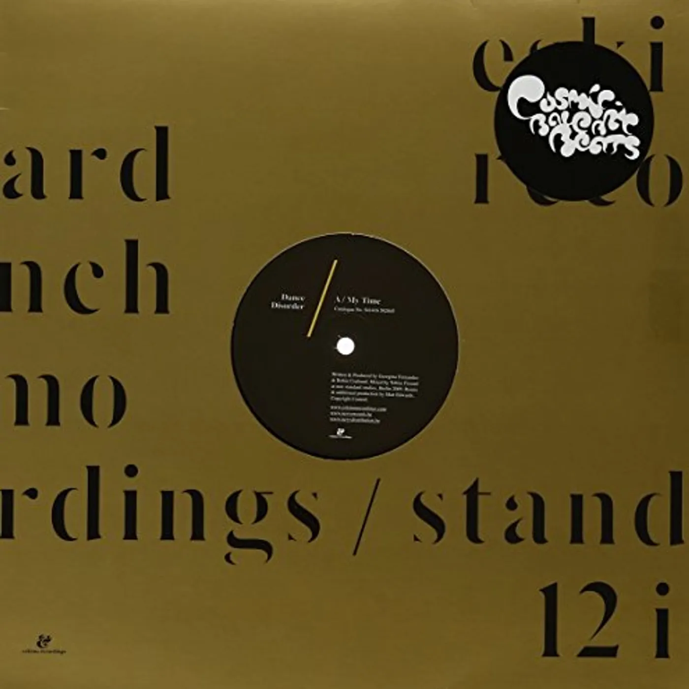 Dance Disorder My Time Vinyl Record