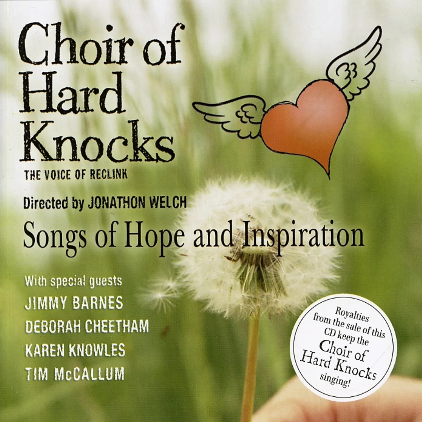 Choir of Hard Knocks SONGS OF HOPE & INSPIRATION CD