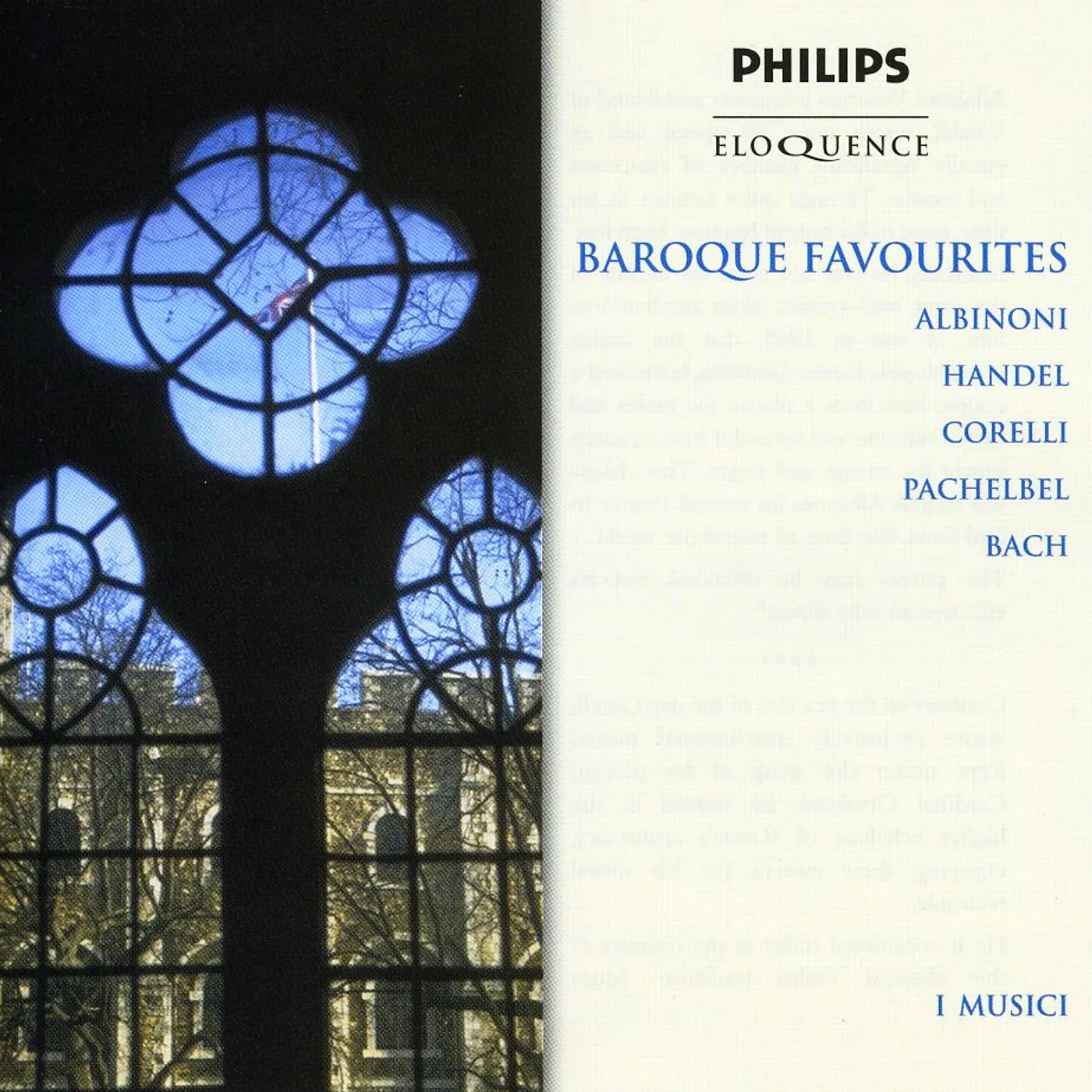 I Musici BAROQUE FAVOURITES CD