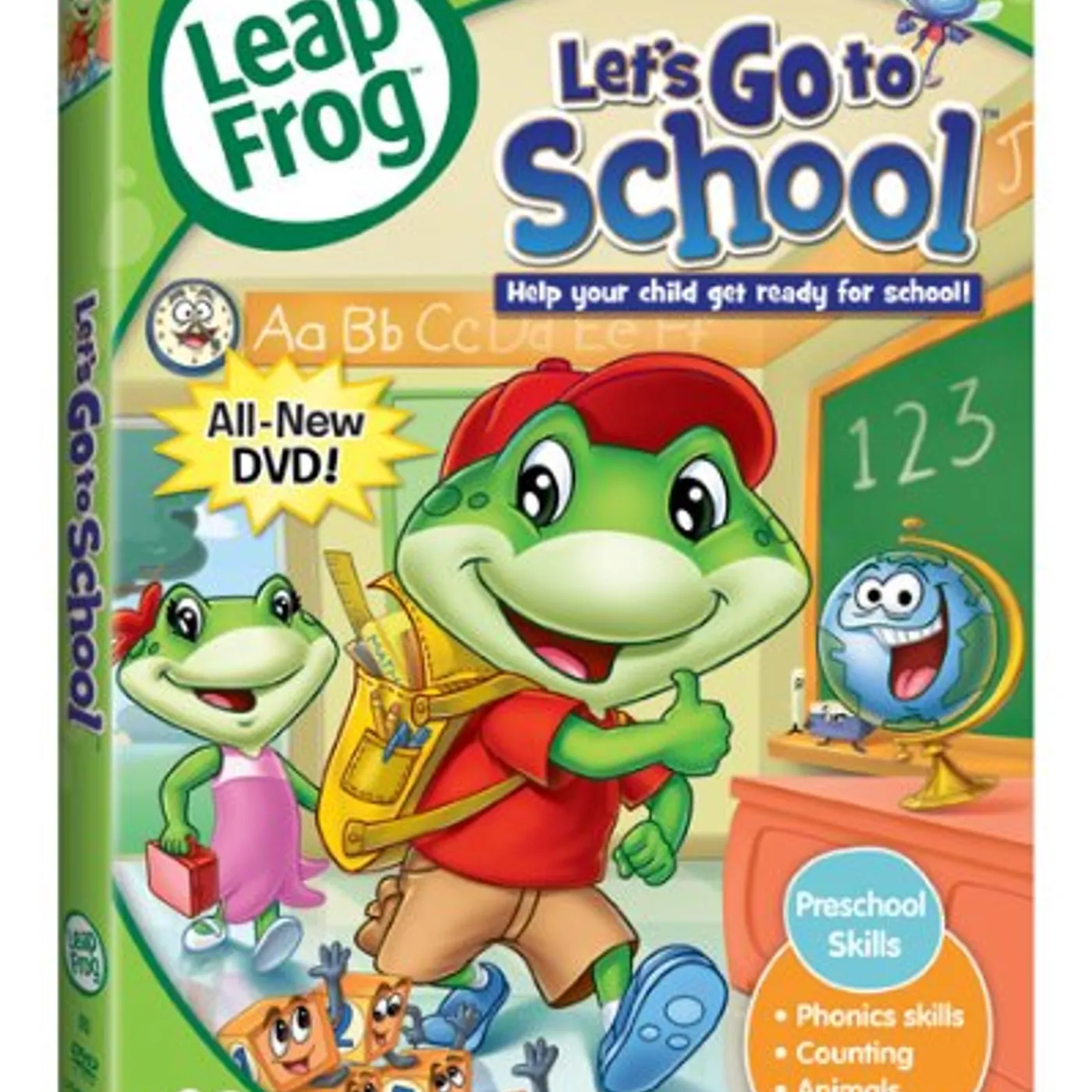 LeapFrog LET'S GO TO SCHOOL DVD