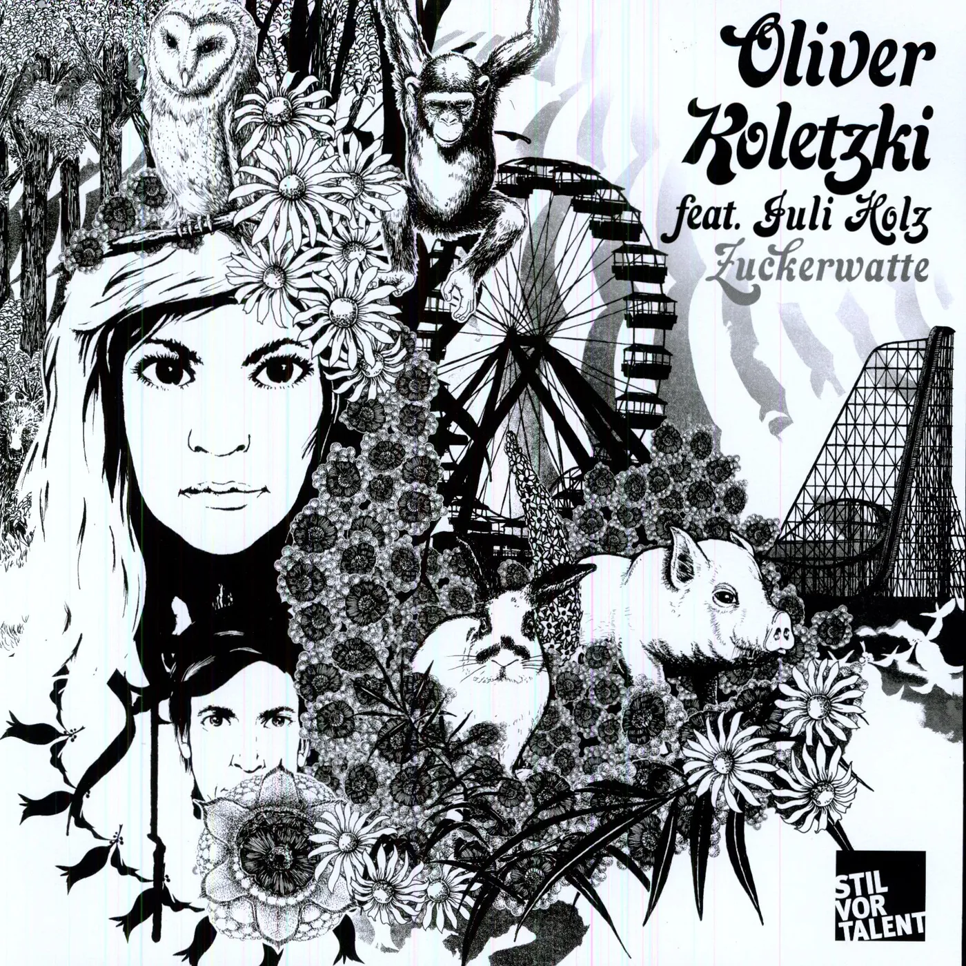 Oliver Koletzki Zuckerwatte Vinyl Record