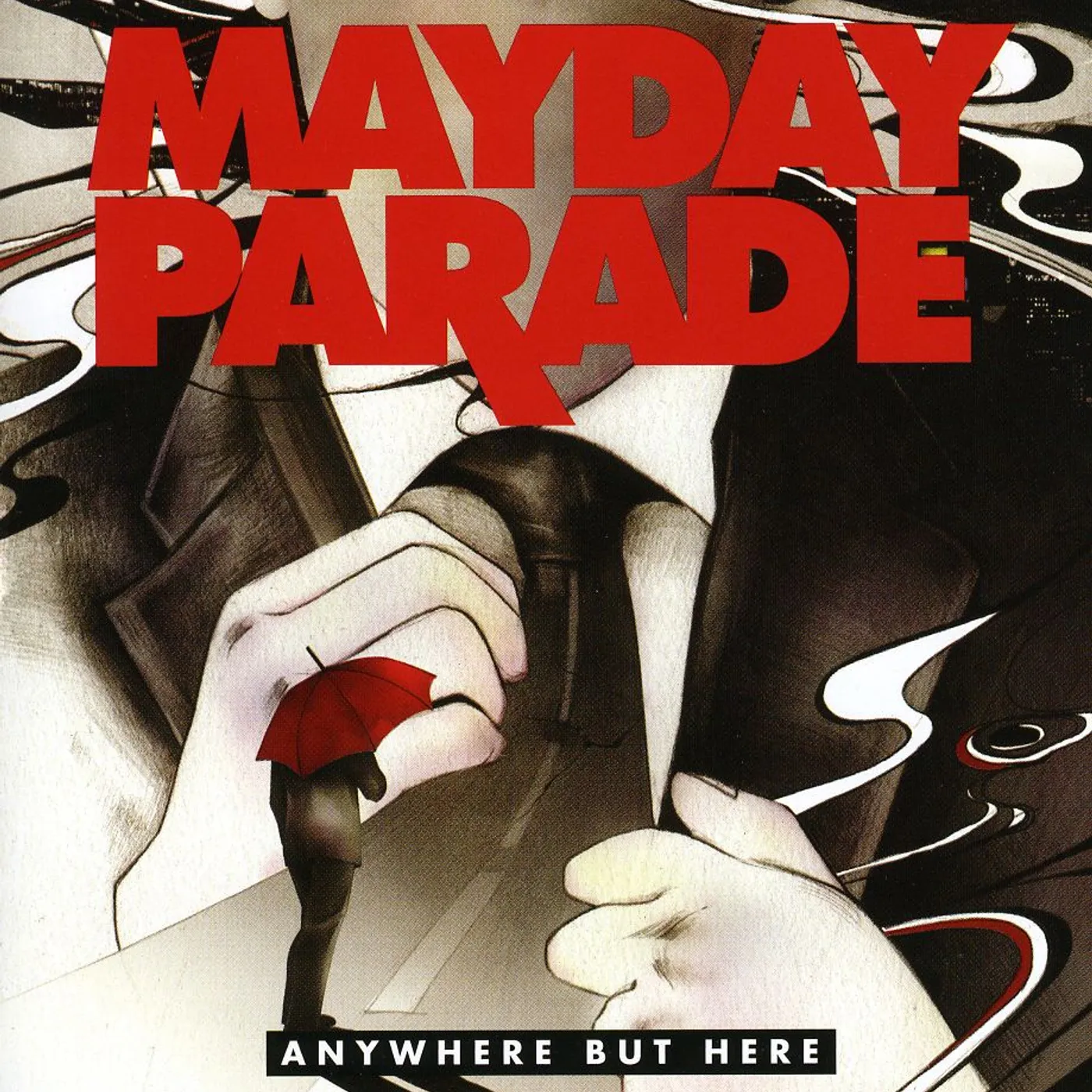 Mayday Parade ANYWHERE BUT HERE CD