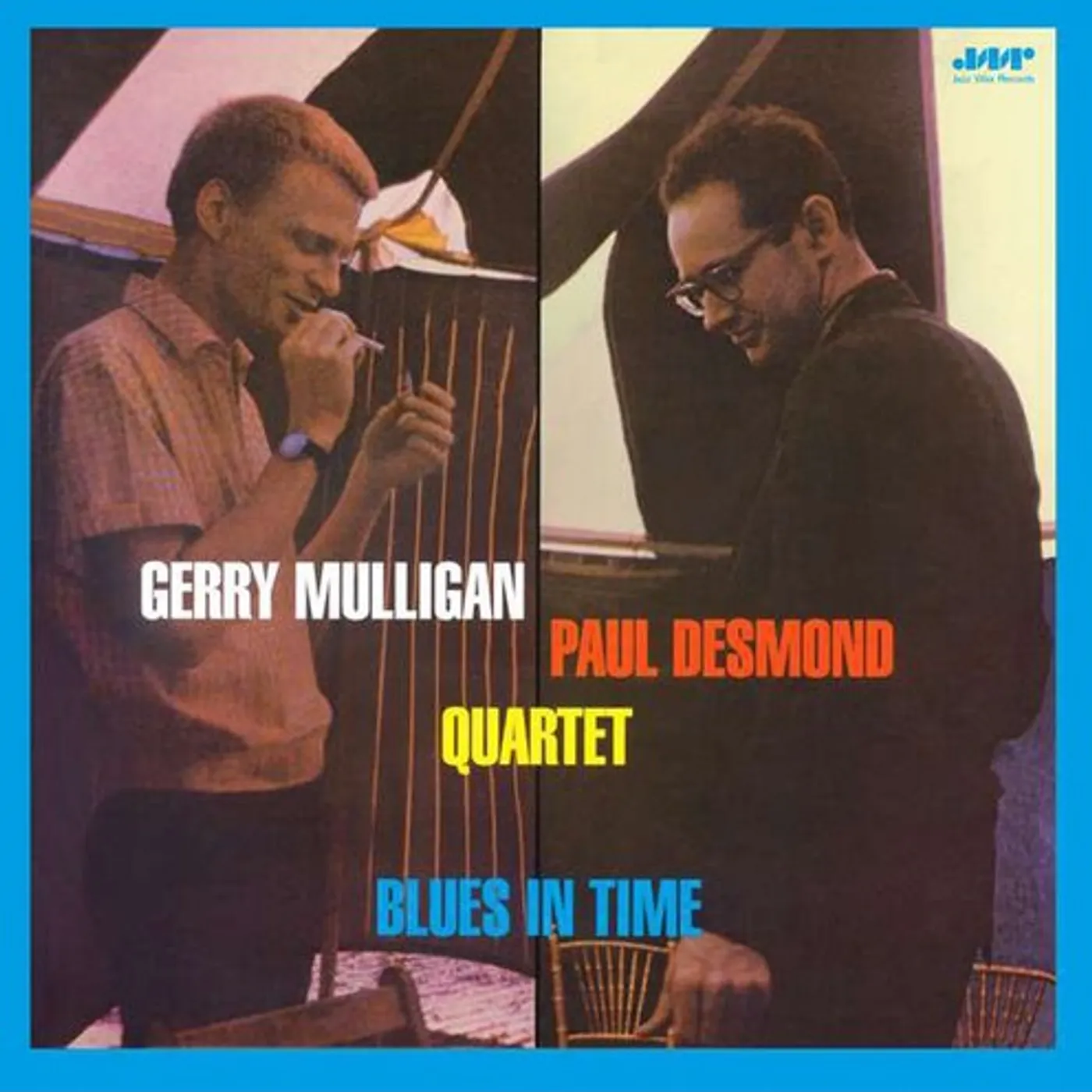 Gerry Mulligan & Paul Desmond BLUES IN TIME Vinyl Record