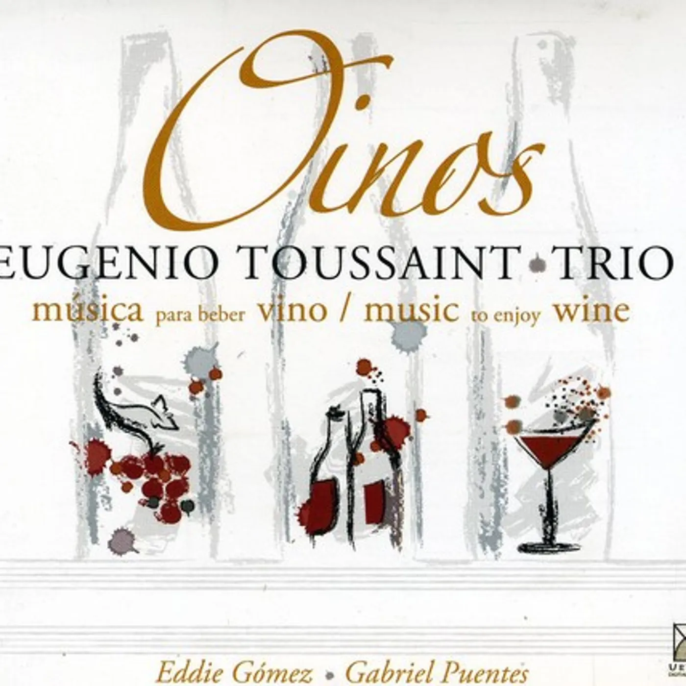 Toussaint OINOS MUSIC TO ENJOY WINE CD