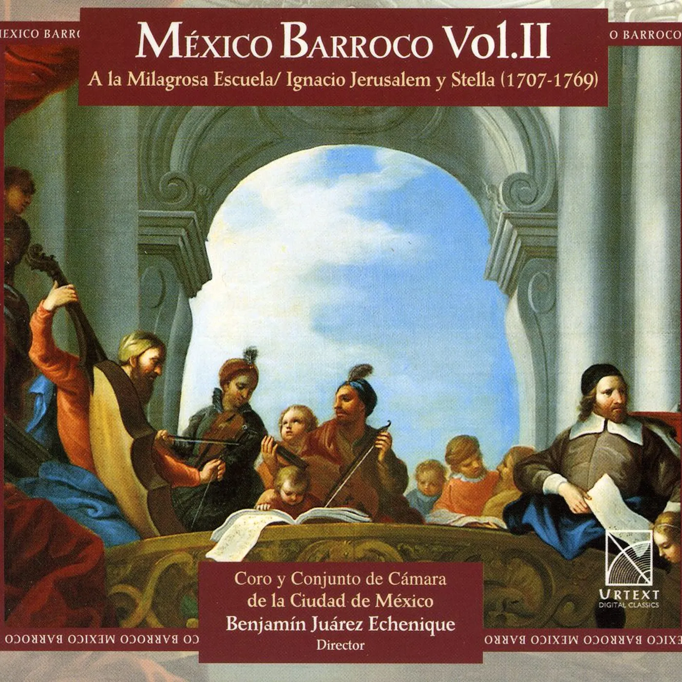 Ignacio Jerusalem y Stella BAROQUE MEXICO 2 CD