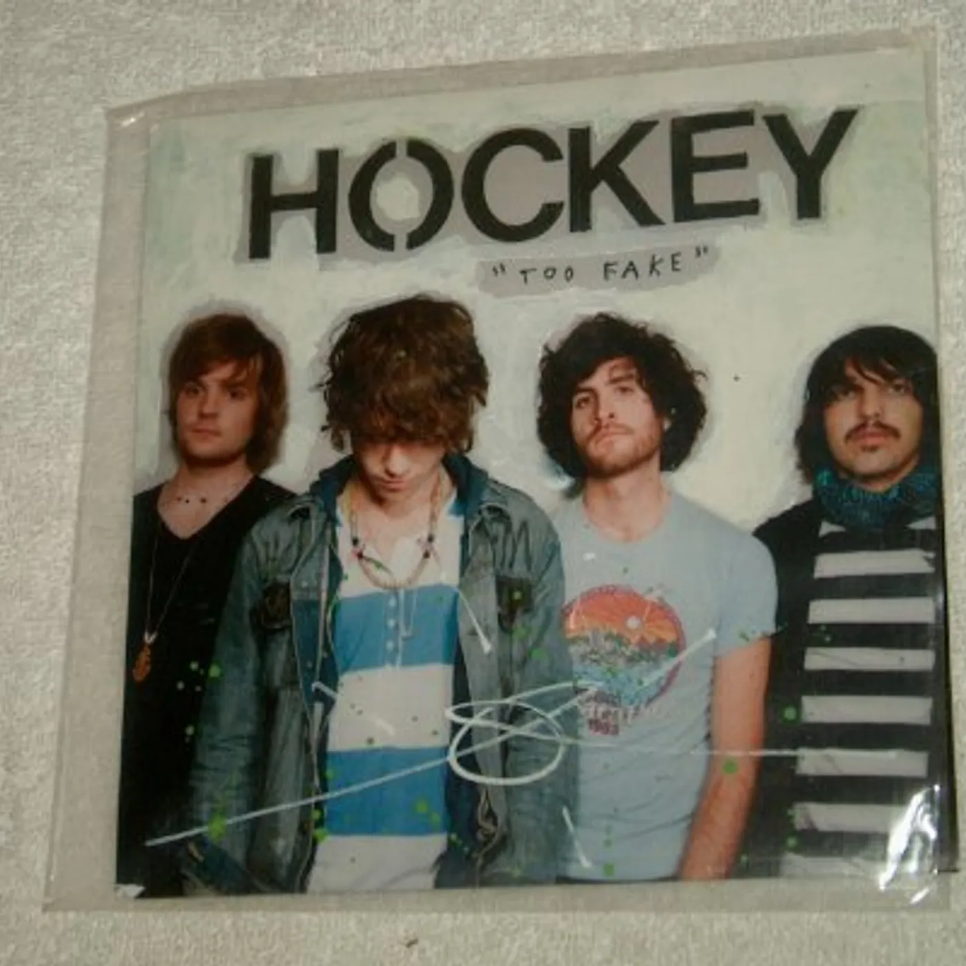 Hockey Too Fake Vinyl Record