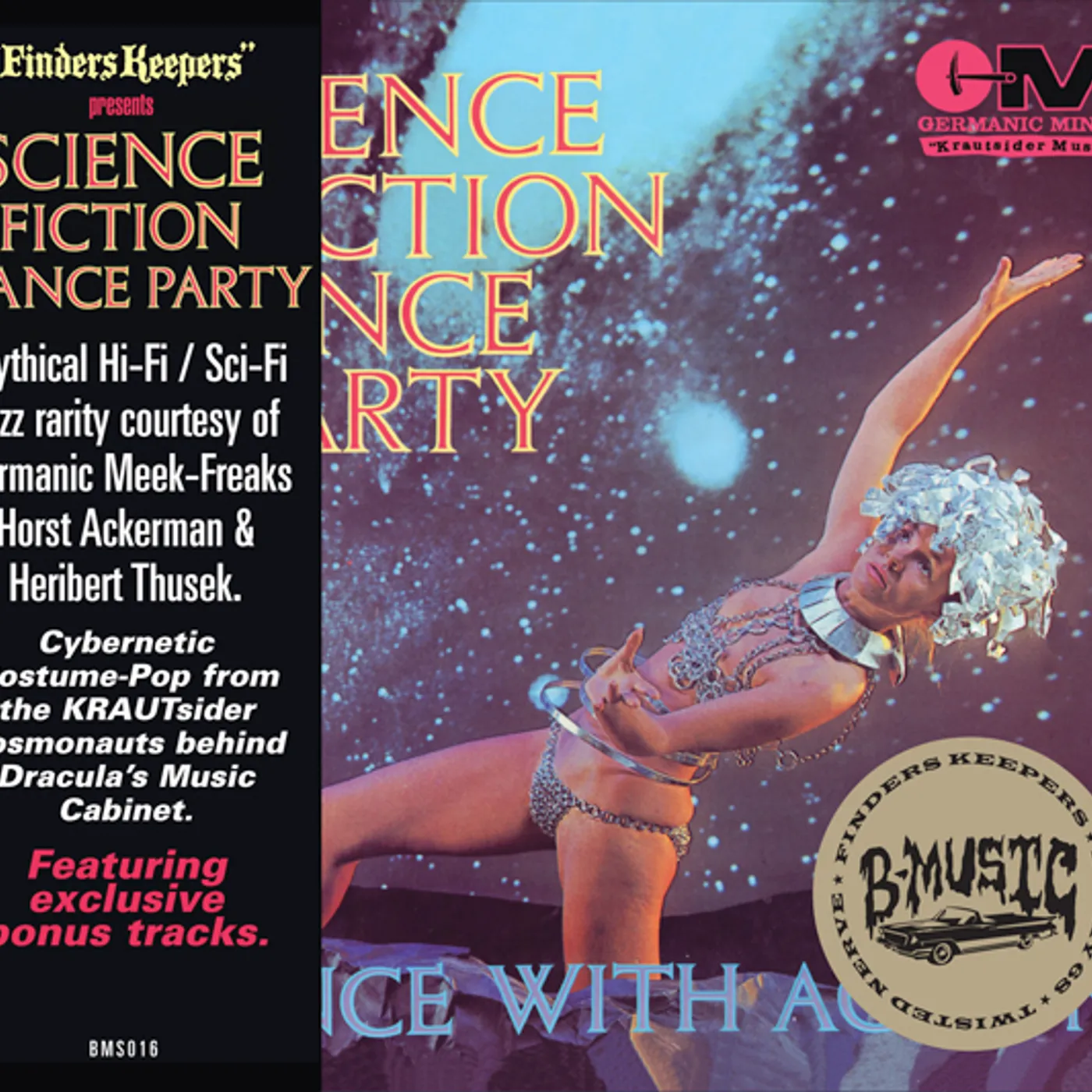The Science Fiction Corporation SCIENCE FICTION DANCE PARTY: DANCE WITH ACTION CD