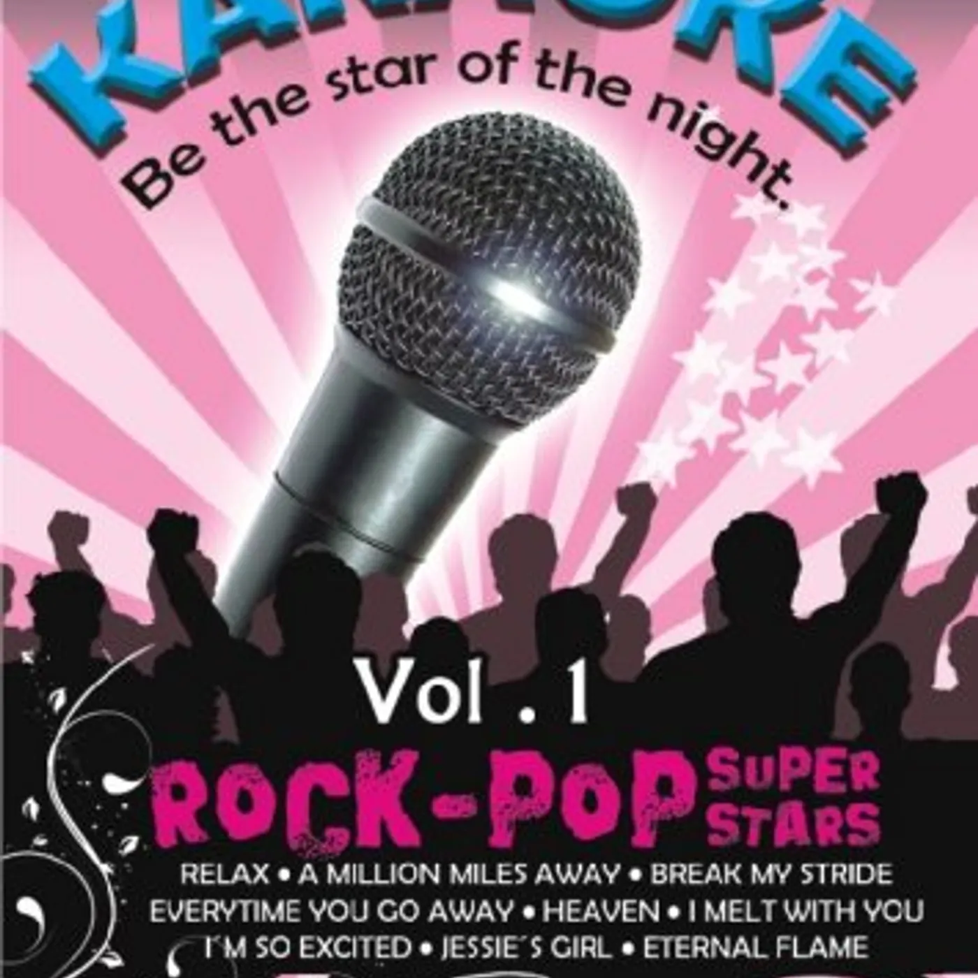 Karaoke ROCK-POP SUPER STARS DVD