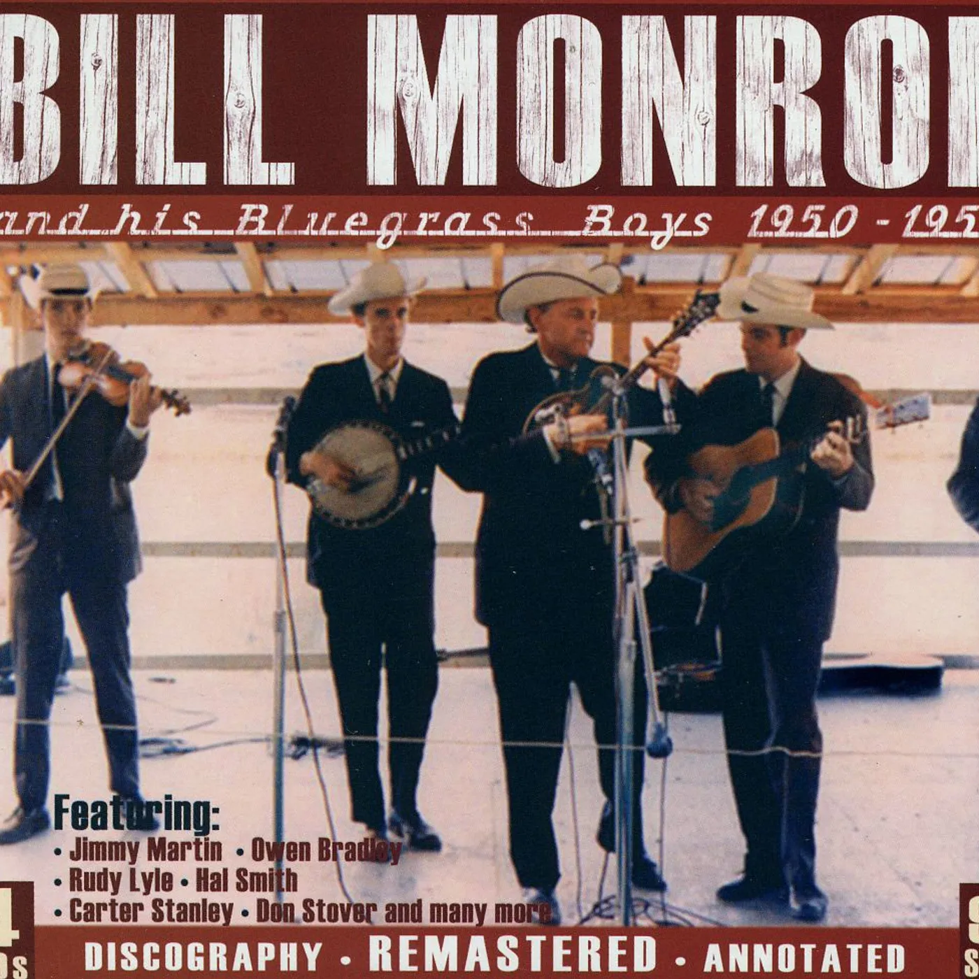 Bill Monroe & HIS BLUEGRASS BOYS 1950-1958 CD