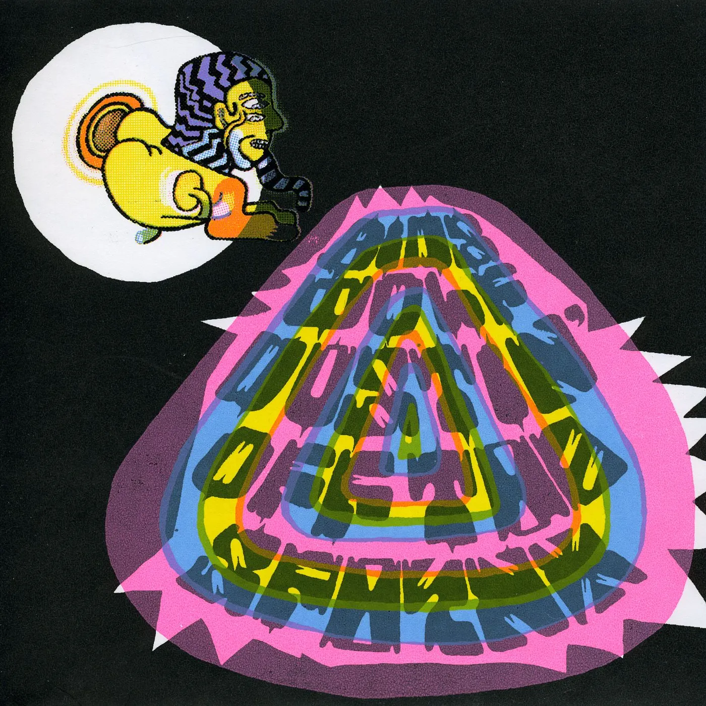 AIDS Wolf DUSTIN OFF THE SPHYNX Vinyl Record