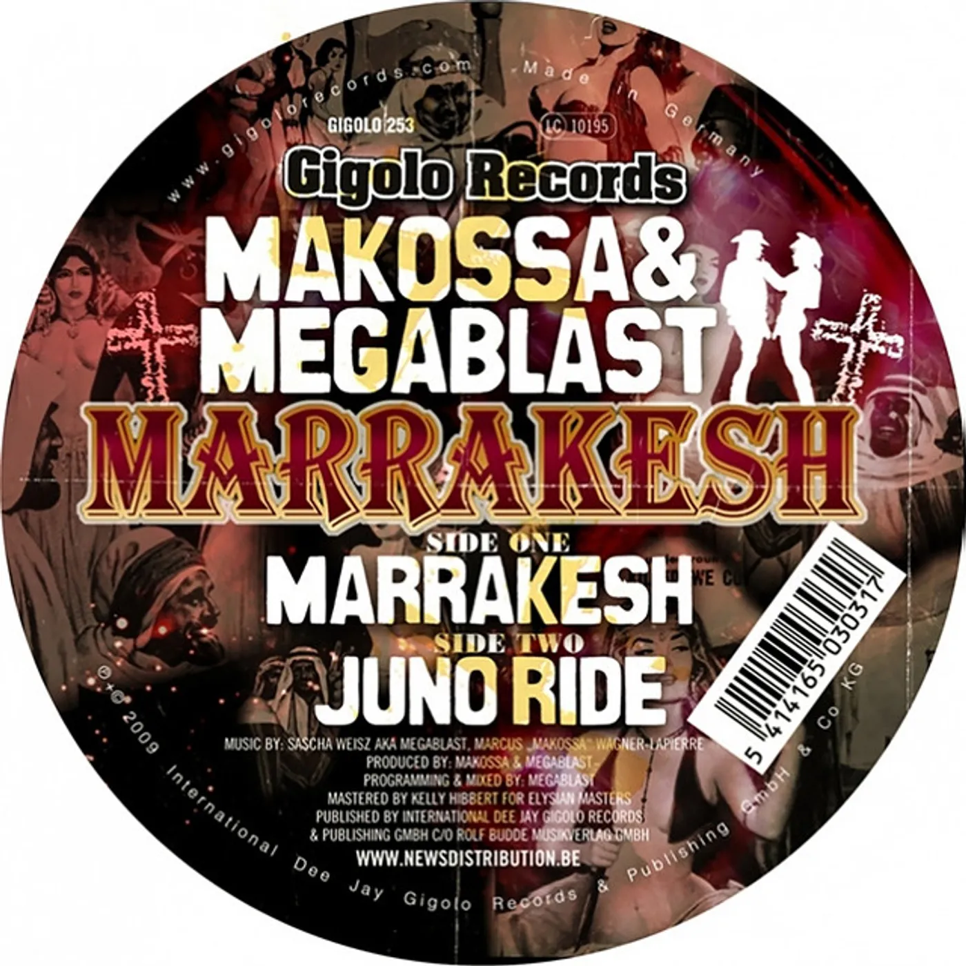 Makossa & Megablast Marrakesh Vinyl Record