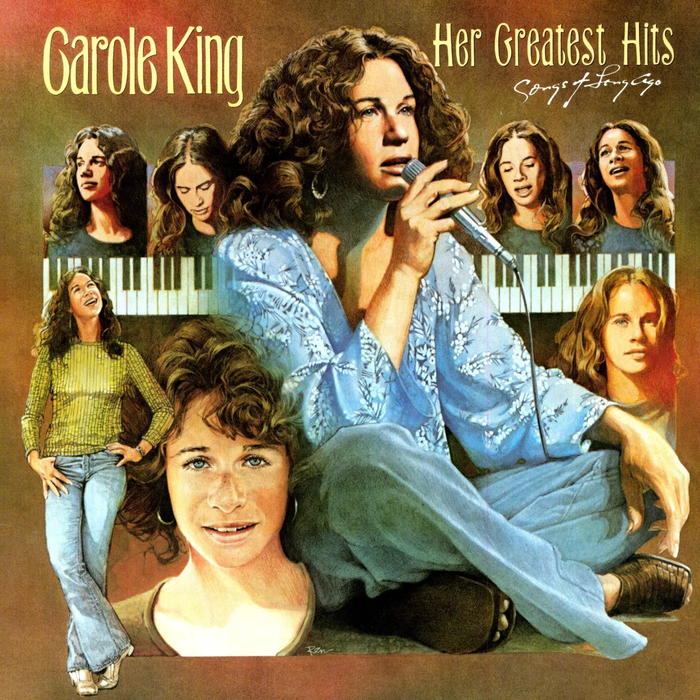 Carole King HER GREATEST HITS Vinyl Record