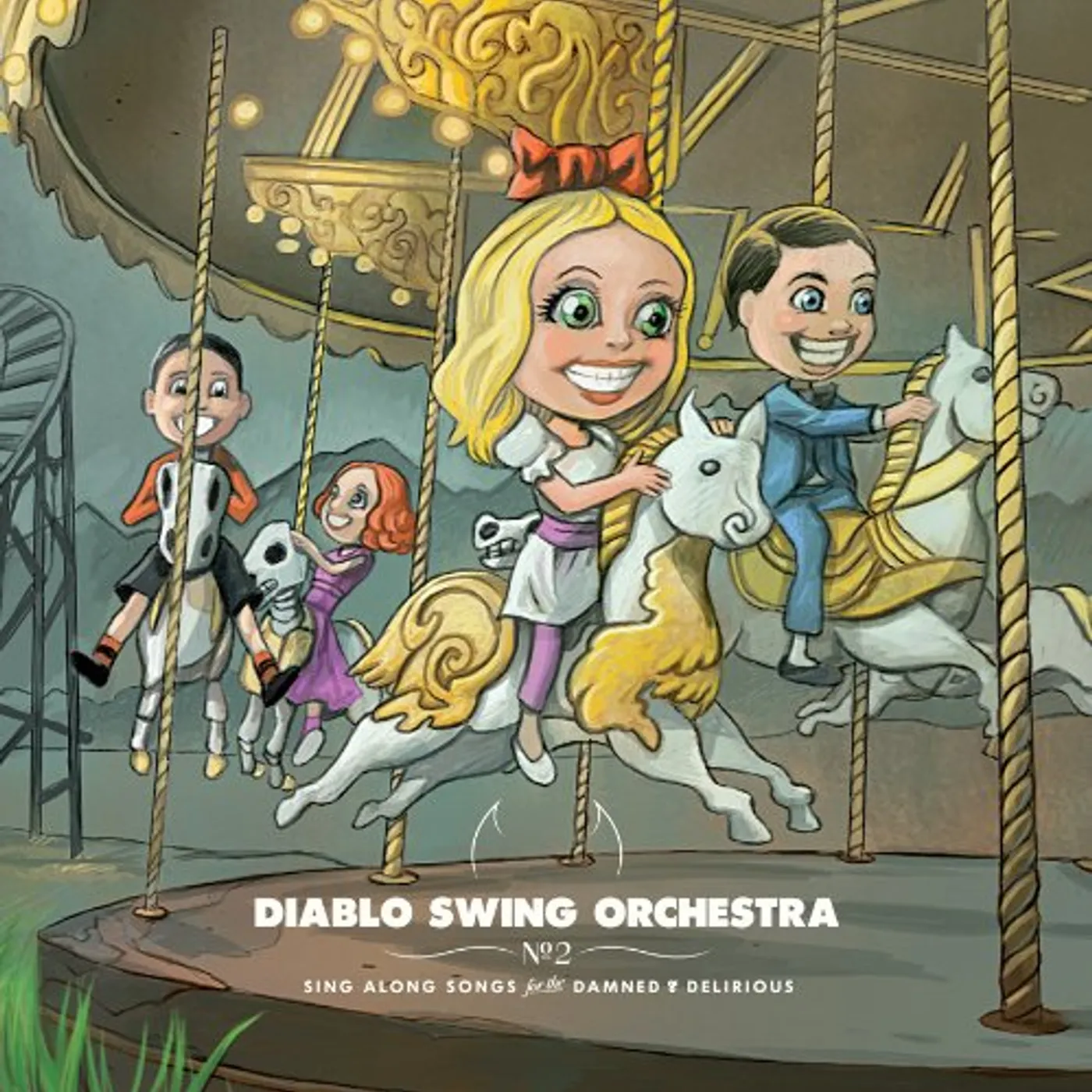 Diablo Swing Orchestra SING-ALONG SONGS FOR THE DAMNED & DELIRIOUS CD