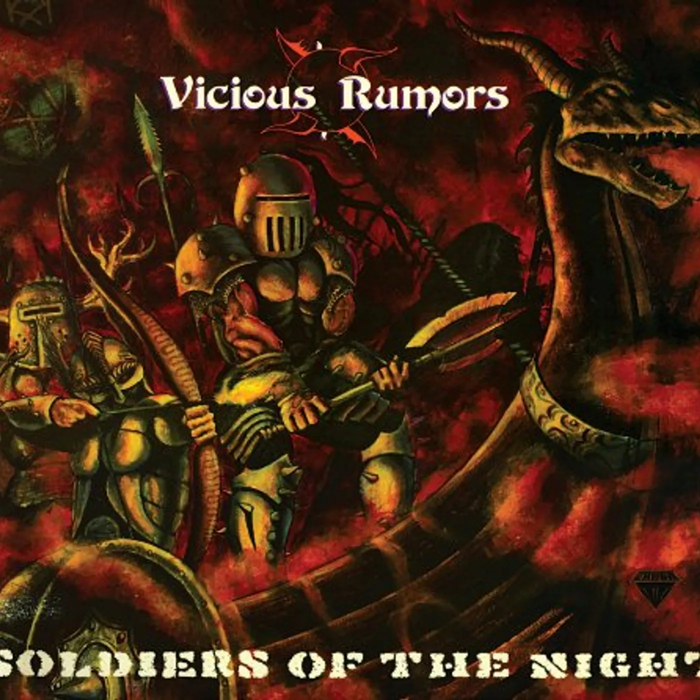 Vicious Rumors SOLDIERS OF THE NIGHT CD