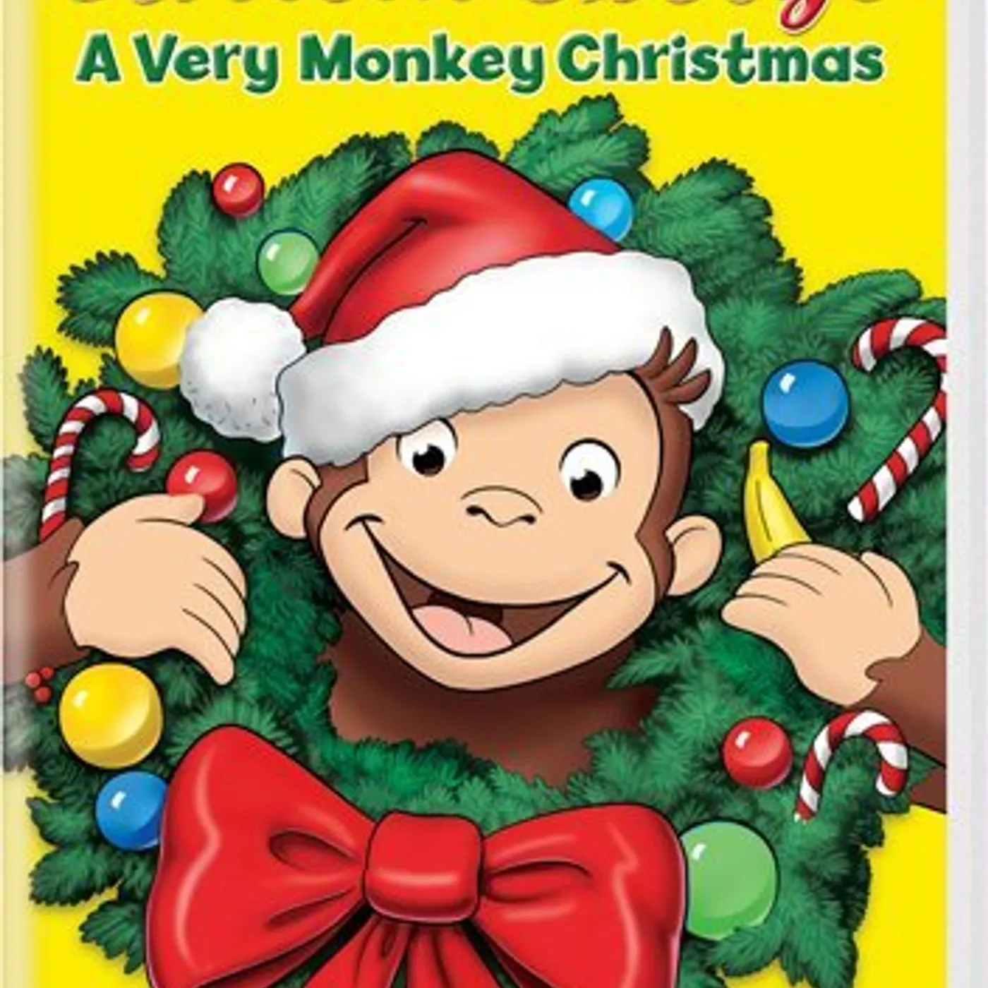 Curious George VERY MONKEY CHRISTMAS DVD