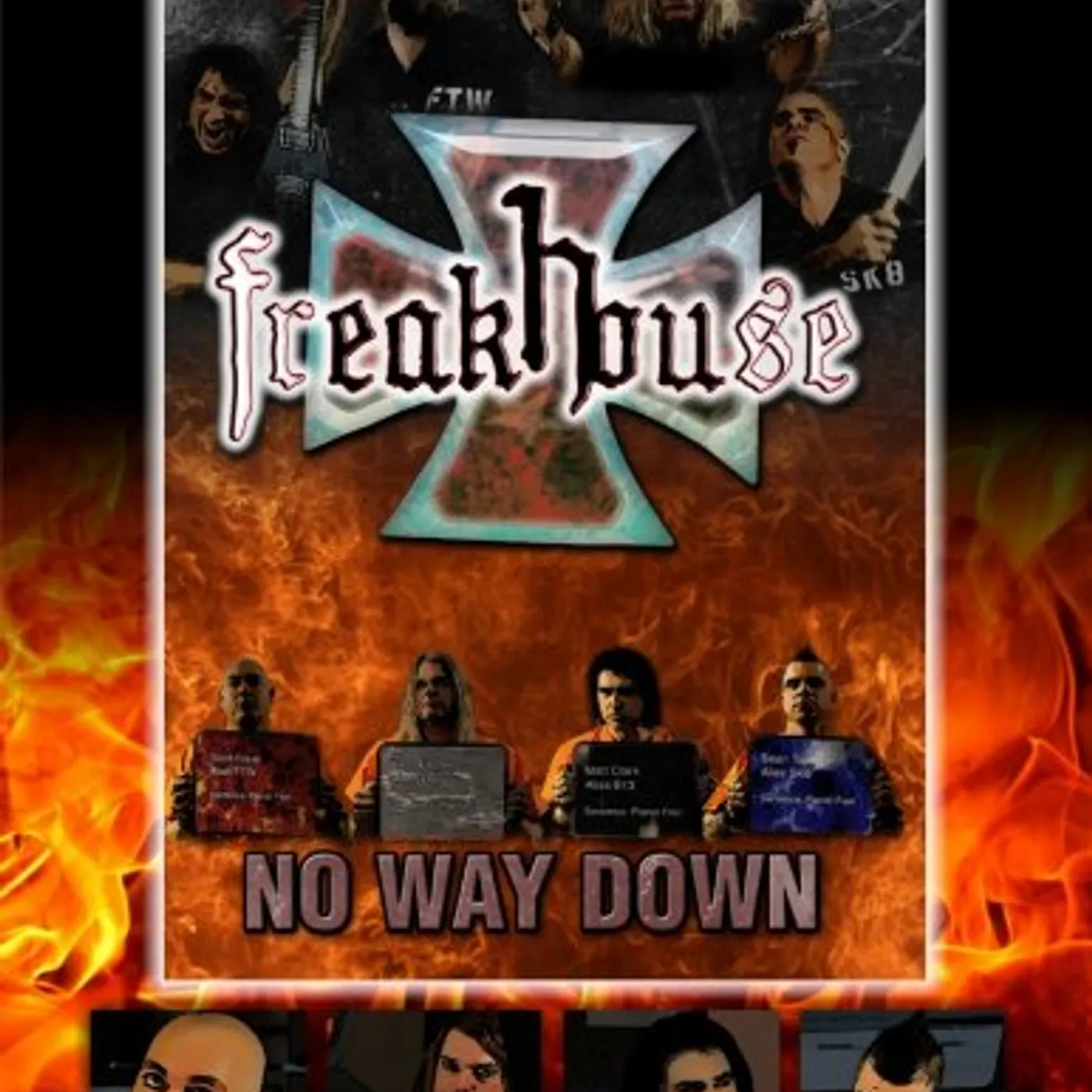 Freakhouse NO WAY DOWN DVD
