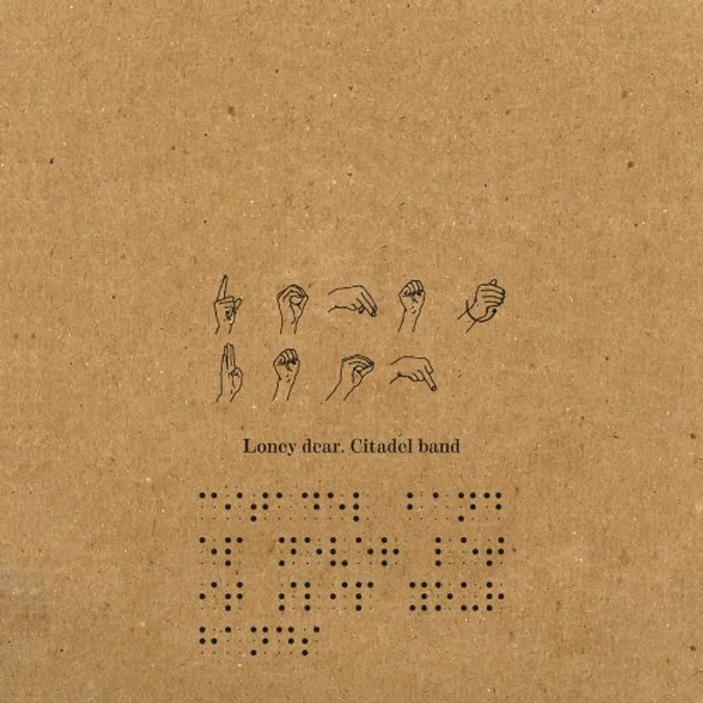 Loney Dear CITADEL BAND Vinyl Record - Limited Edition