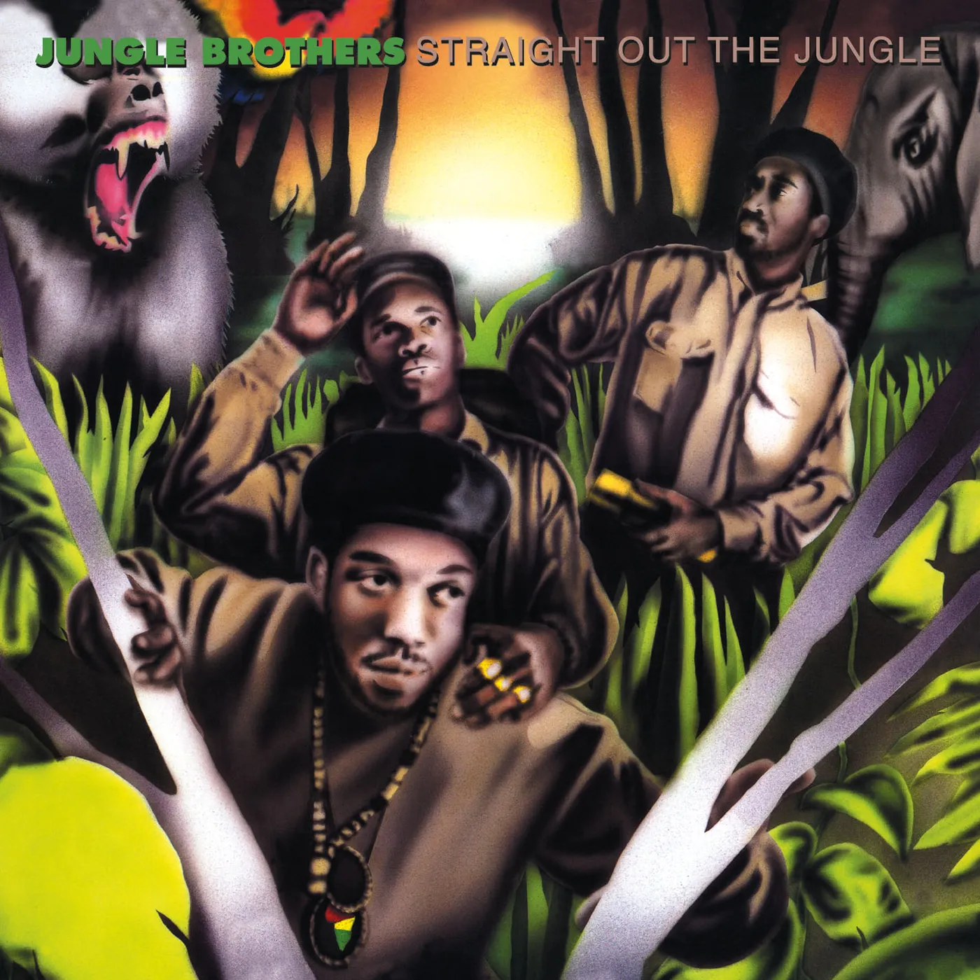 Jungle Brothers Straight Out The Jungle Vinyl Record