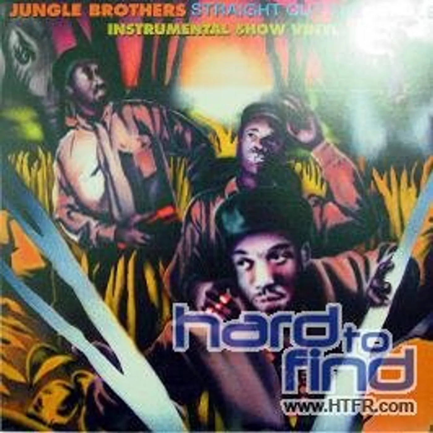 Jungle Brothers STRAIGHT OUT THE JUNGLE: INSTRUMENTAL SHOW Vinyl Record